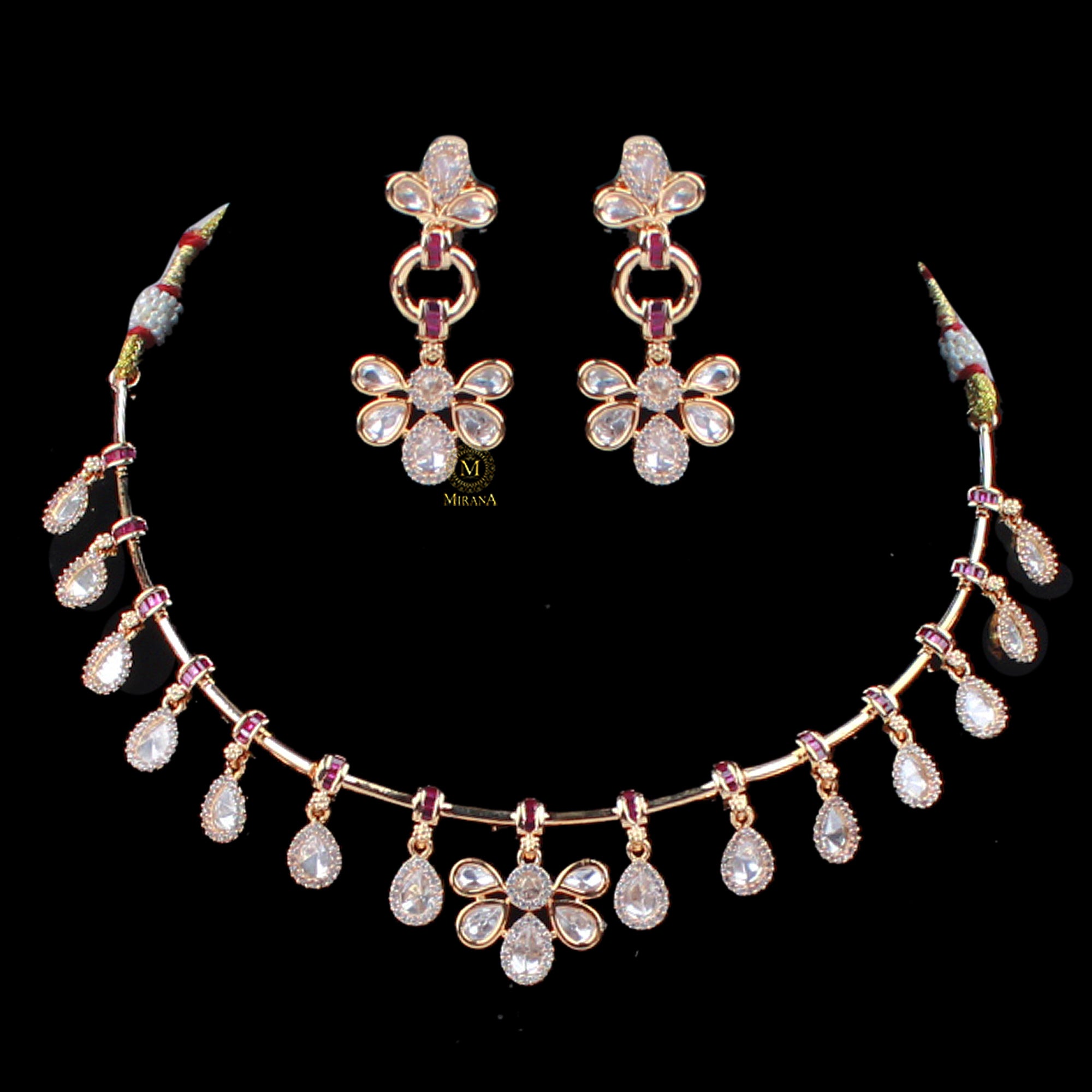 Nidhi Polki Designer Necklace Set