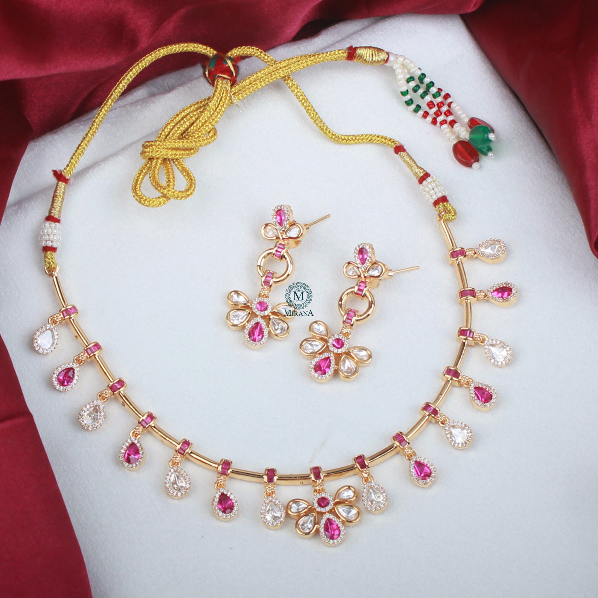 Nidhi Polki Designer Necklace Set