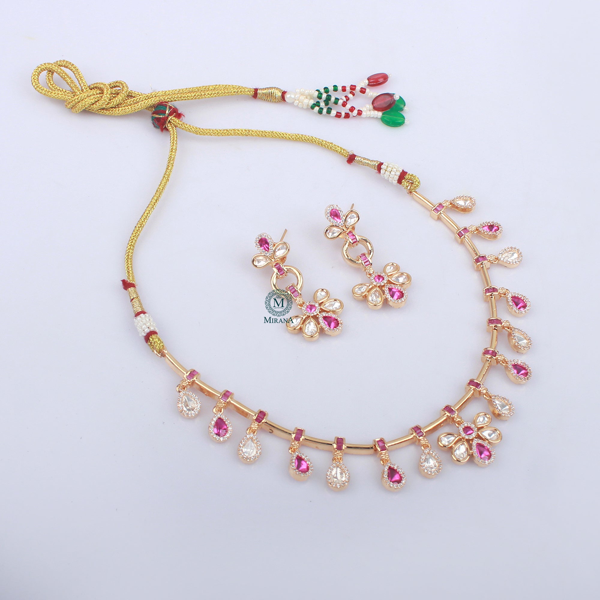 Nidhi Polki Designer Necklace Set