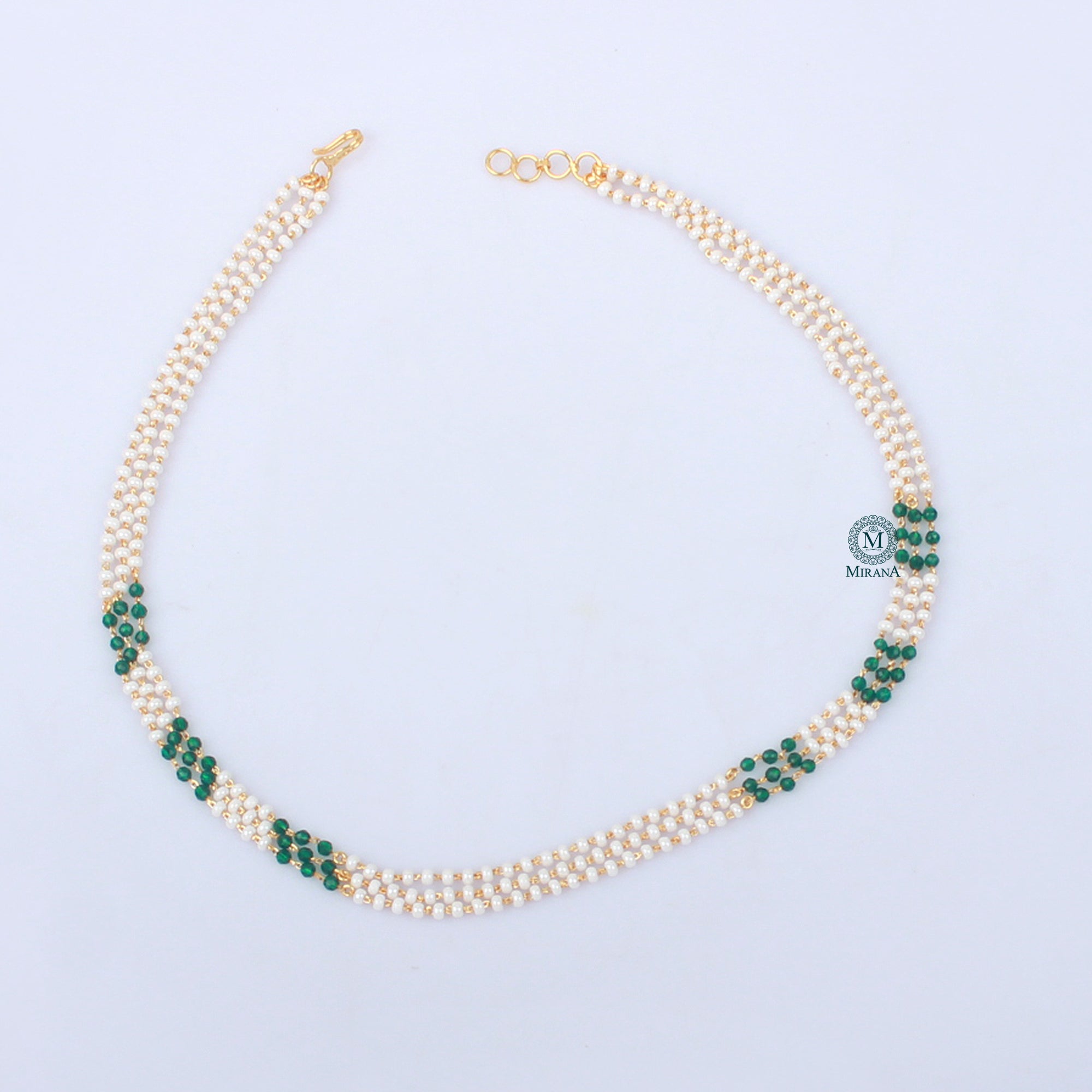 Richa Pearl Beaded Necklace
