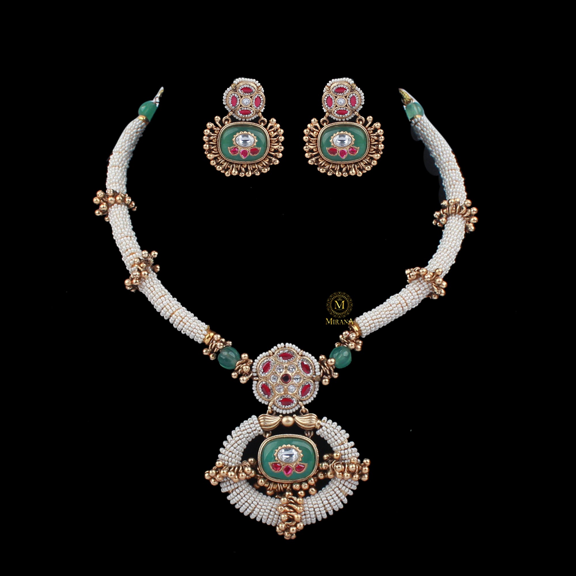 Sarita Hasli Antique Designer Necklace Set