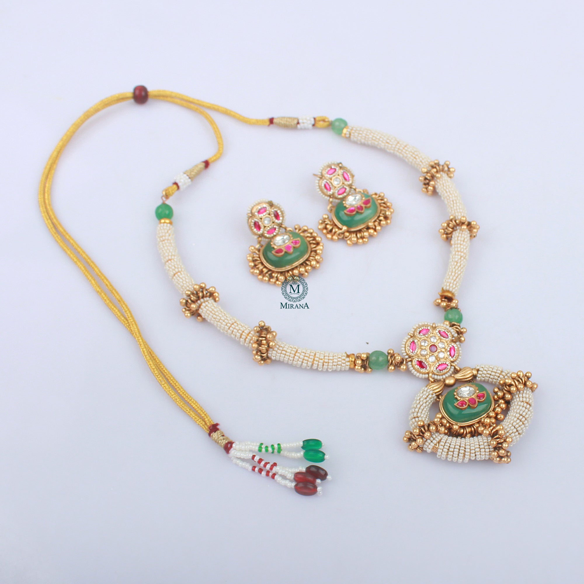 Sarita Hasli Antique Designer Necklace Set