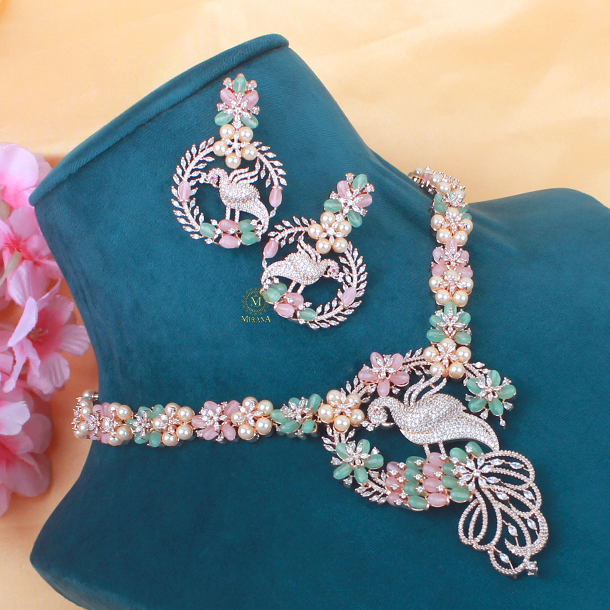 Rehya Fusion Long Necklace Set