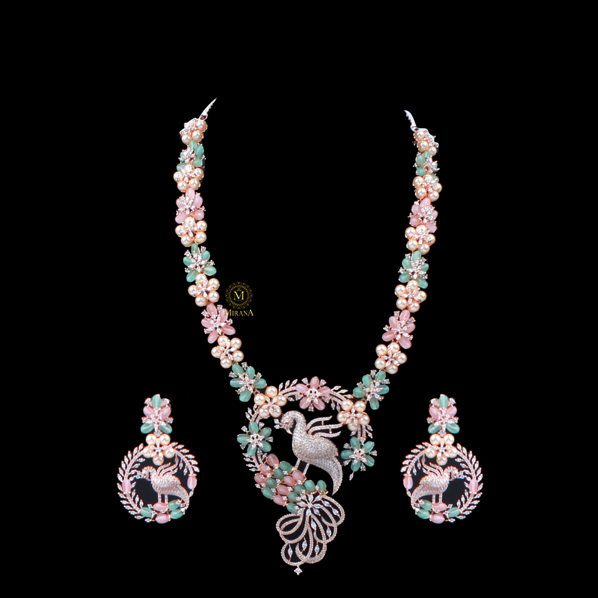 Rehya Fusion Long Necklace Set