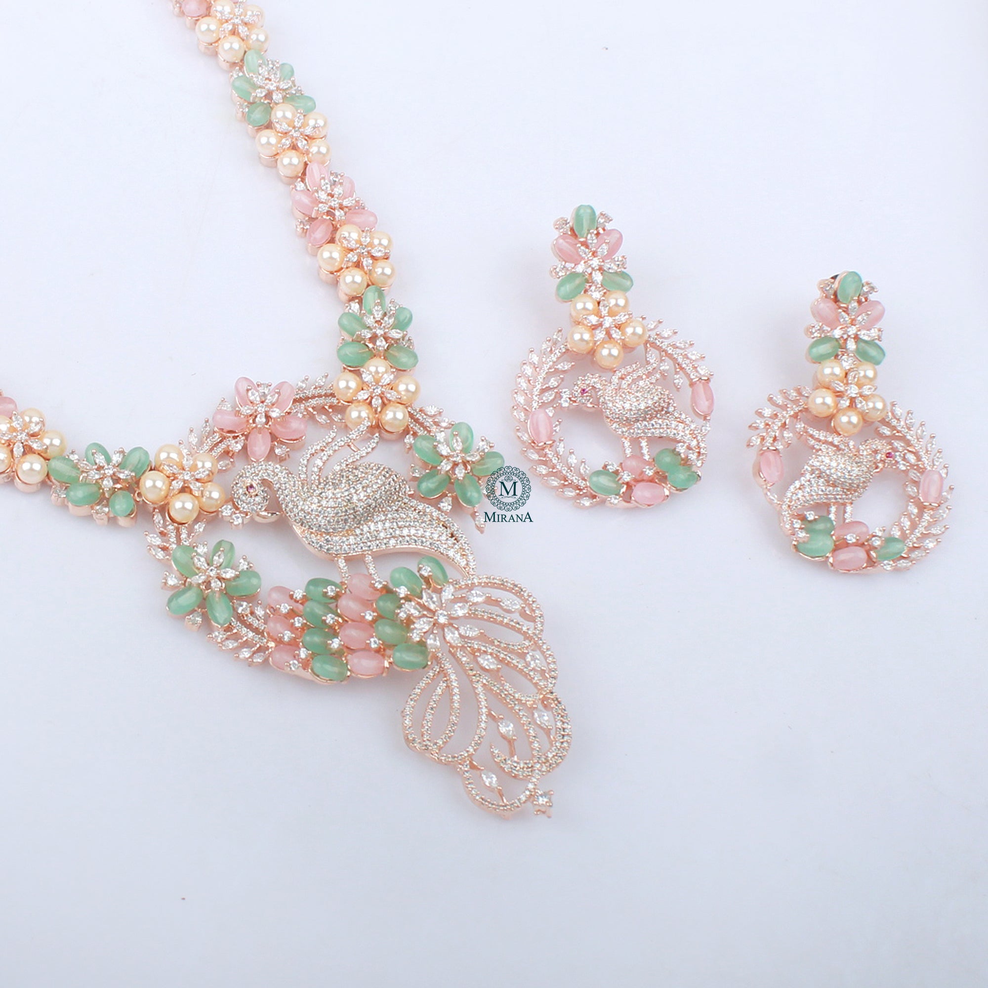 Rehya Fusion Long Necklace Set