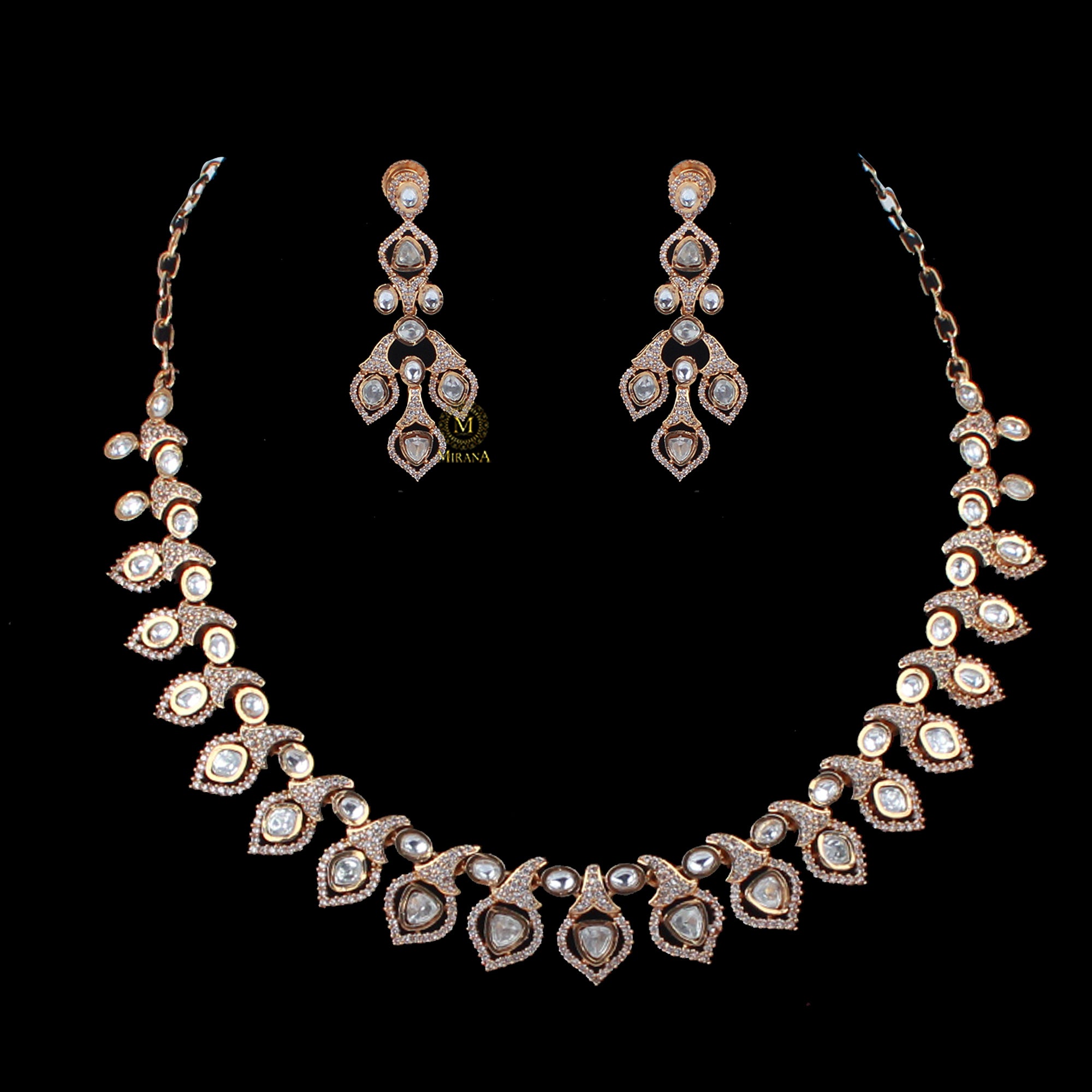 Kritika Polki Designer Necklace Set
