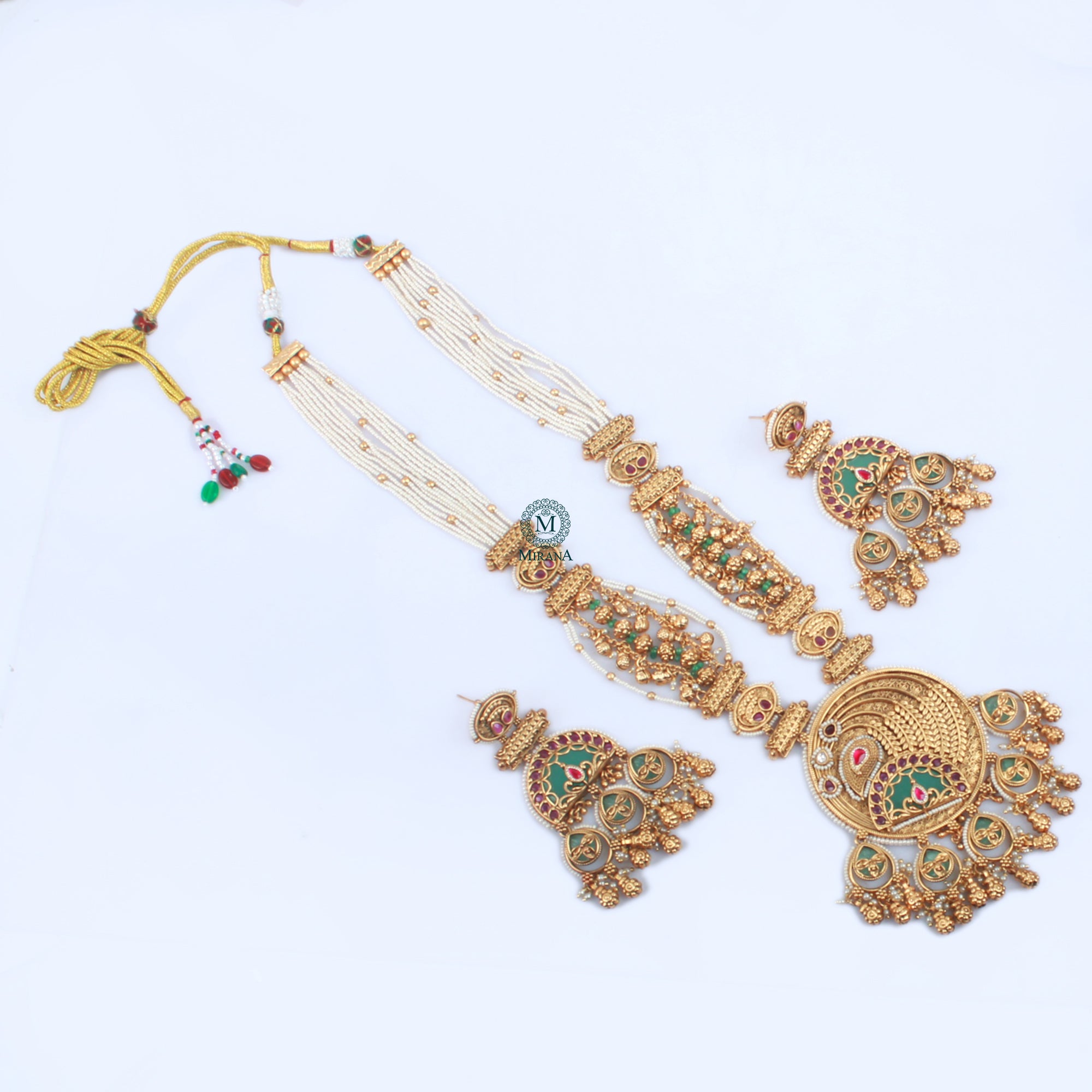 Sarita Antique Long Necklace Set