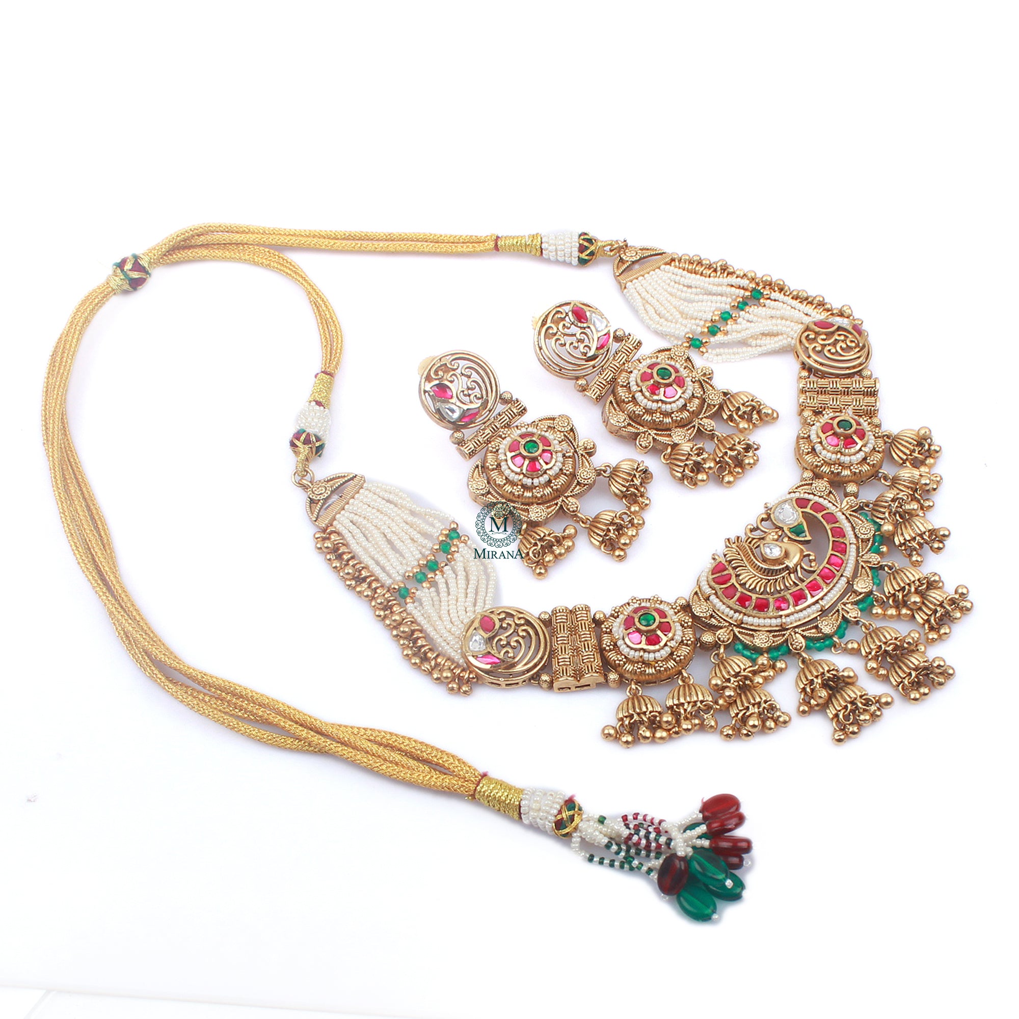 Mayurika Antique Designer Neckalce Set