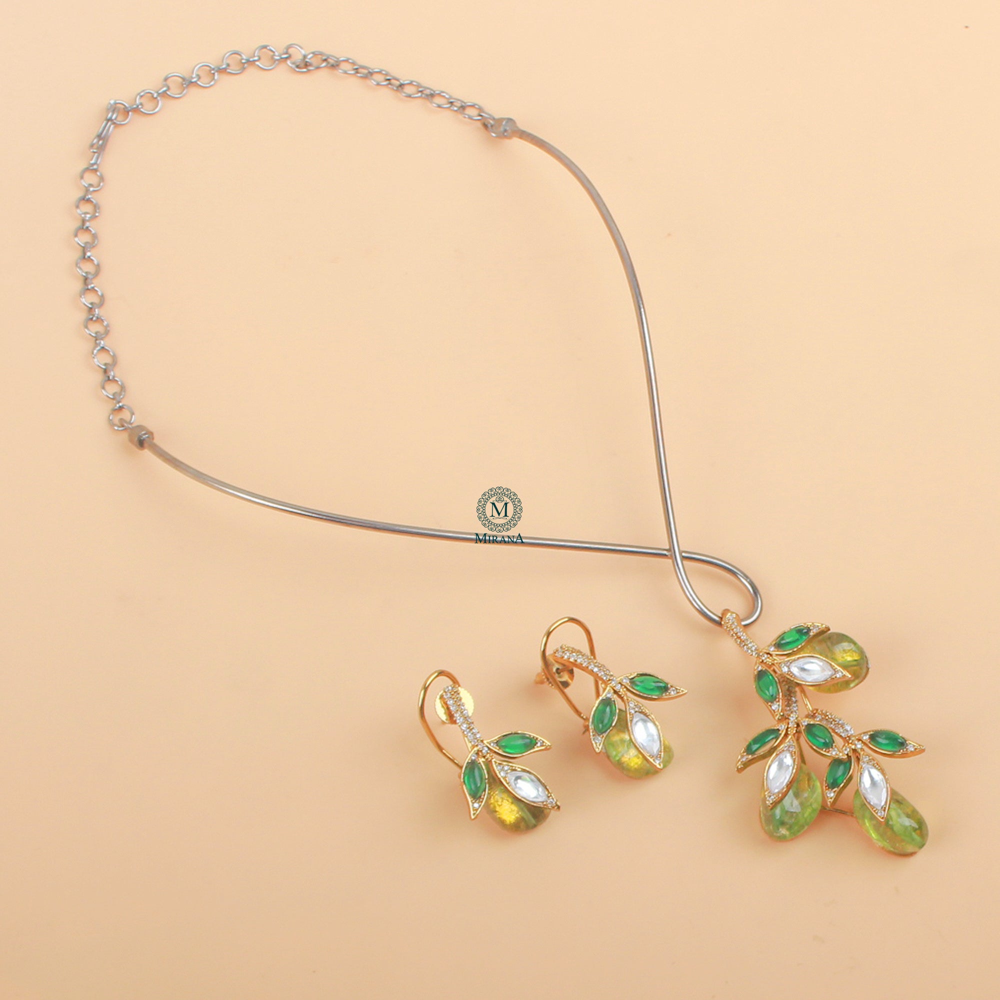 Lisa Polki Designer Necklace Set