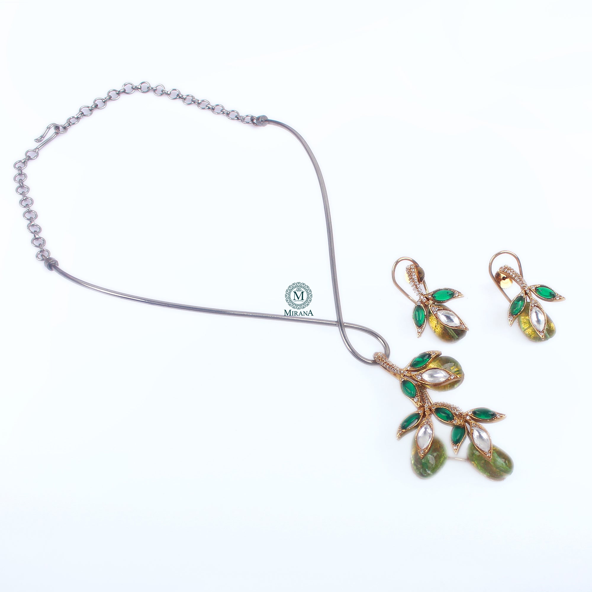 Lisa Polki Designer Necklace Set