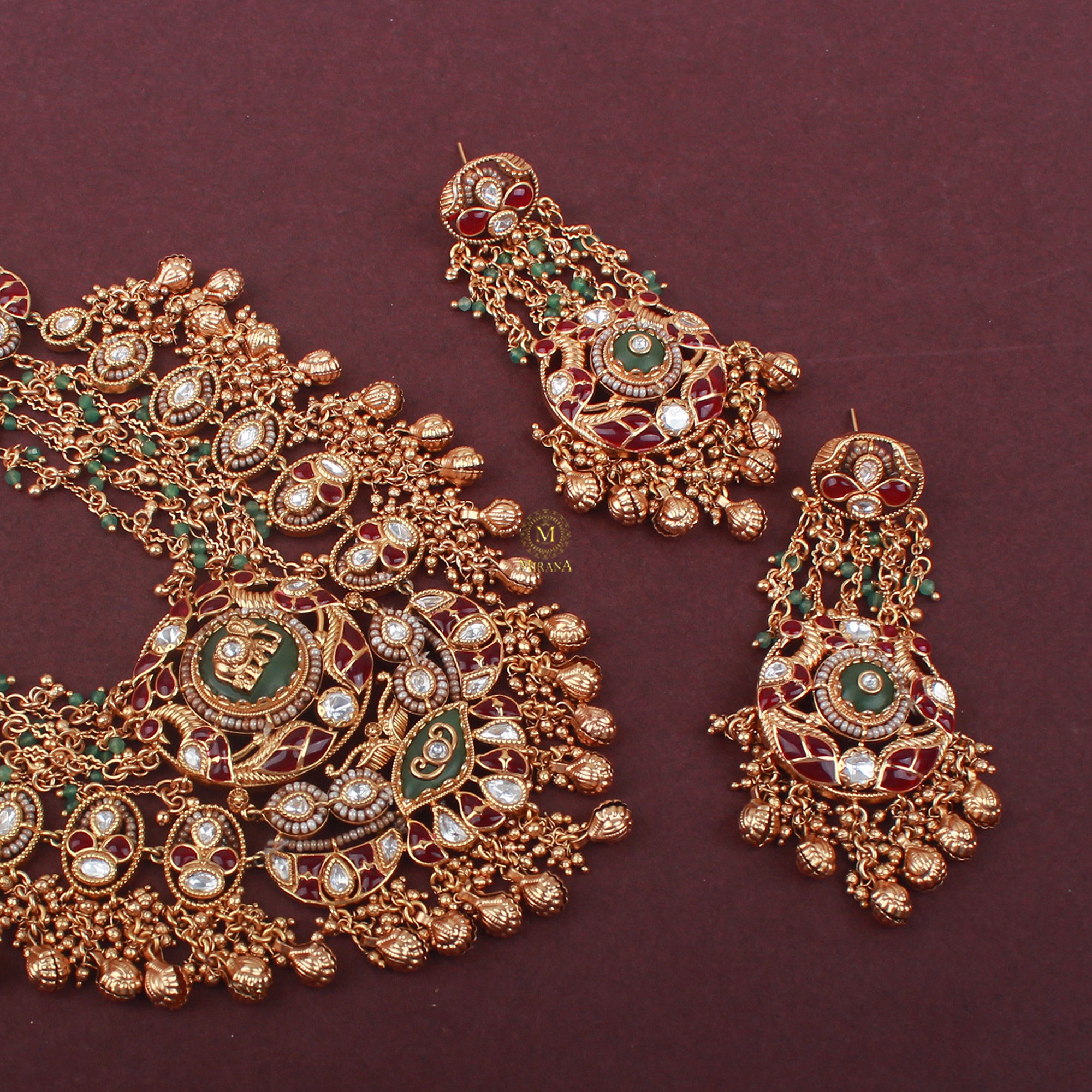 Shringar Antique Bridal Necklace Set