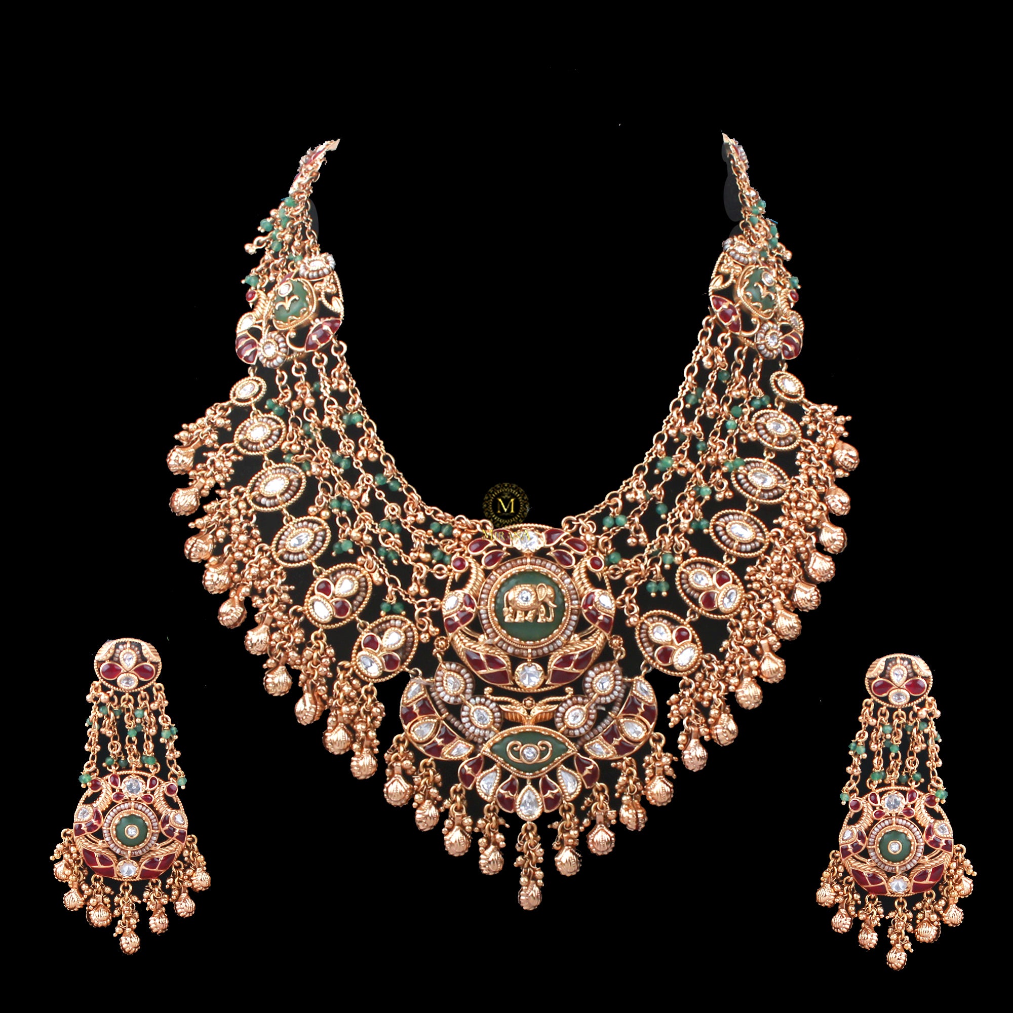 Shringar Antique Bridal Necklace Set