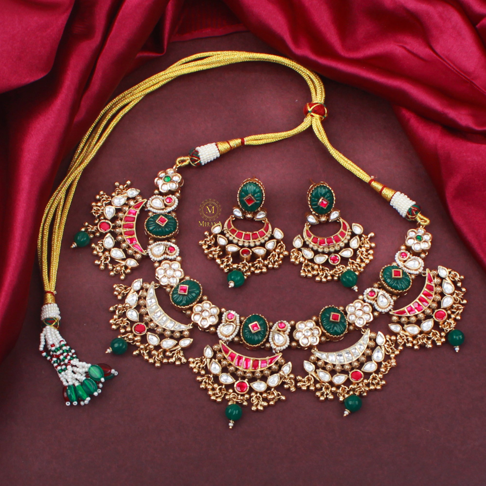 Advika Antique Designer Necklace Set