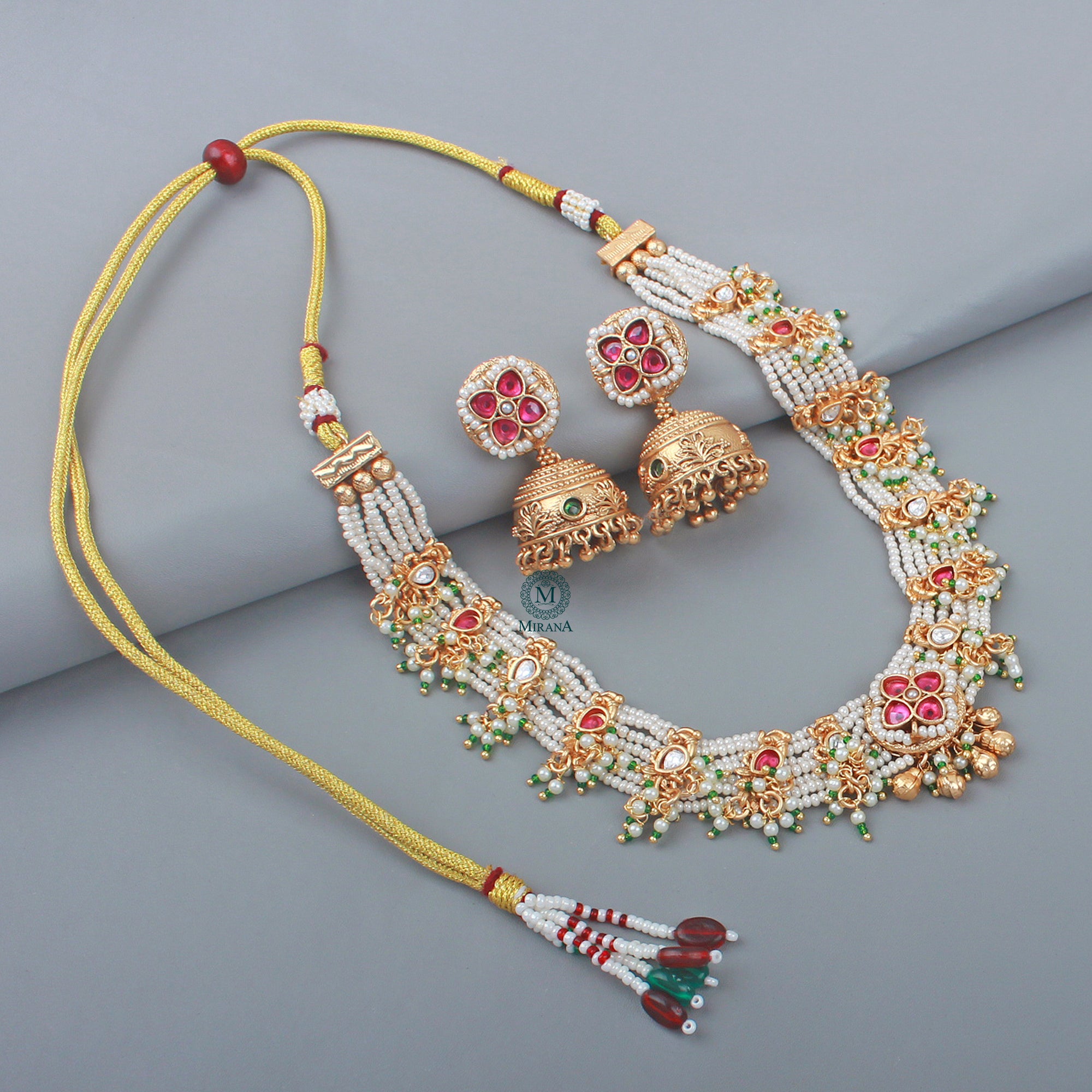 Anubhuti Antique Designer Necklace Set