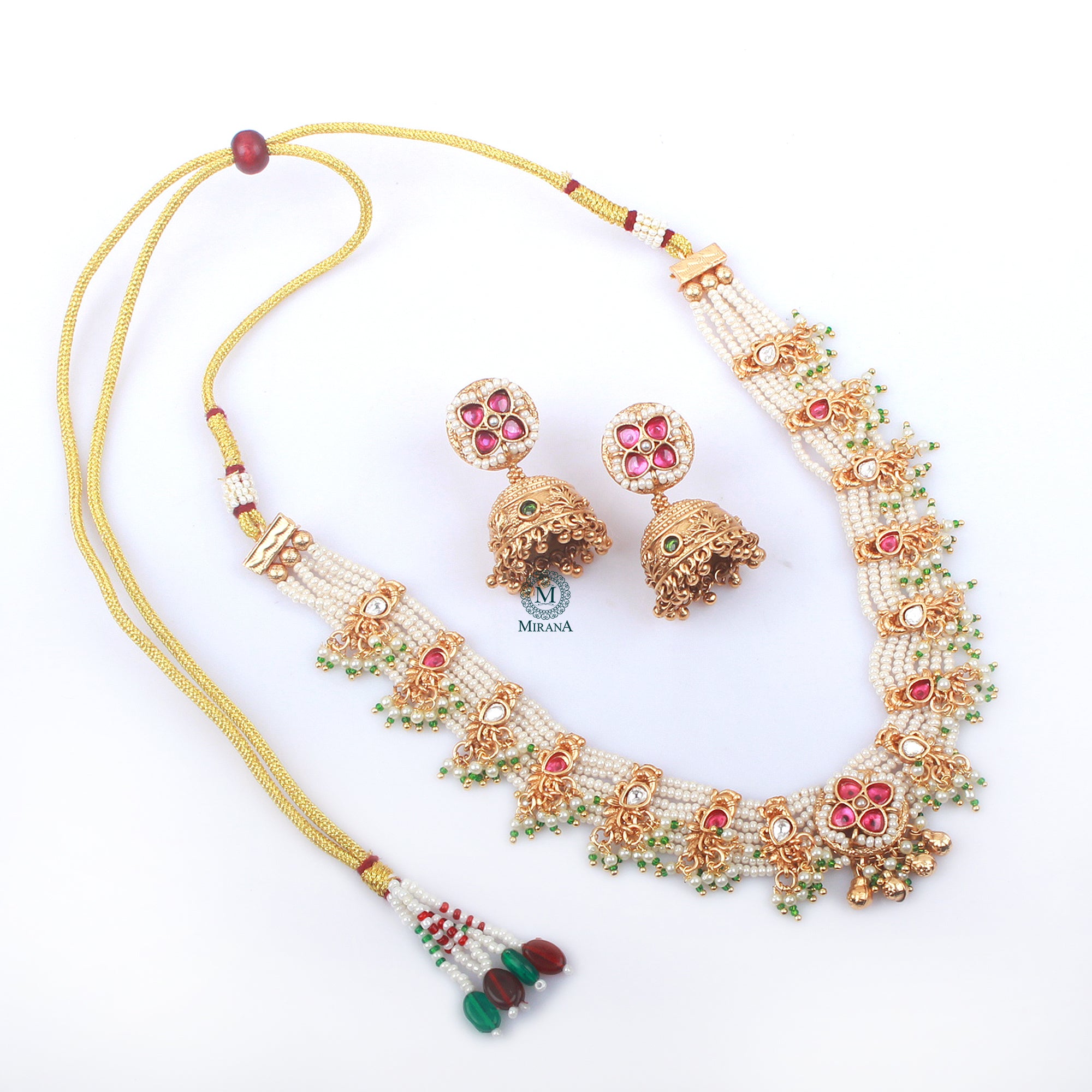 Anubhuti Antique Designer Necklace Set
