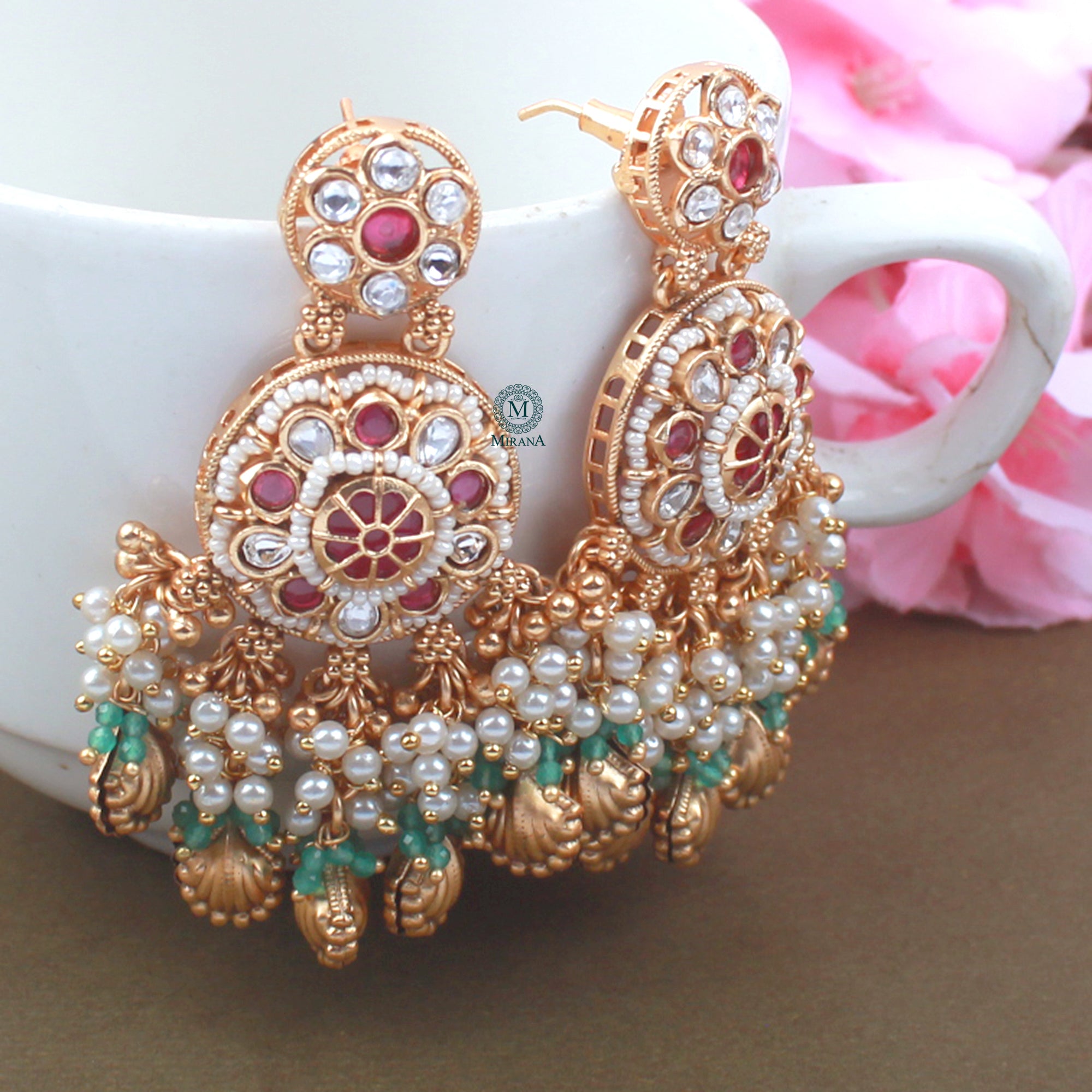 Kiyashi Antique Designer Necklace Set