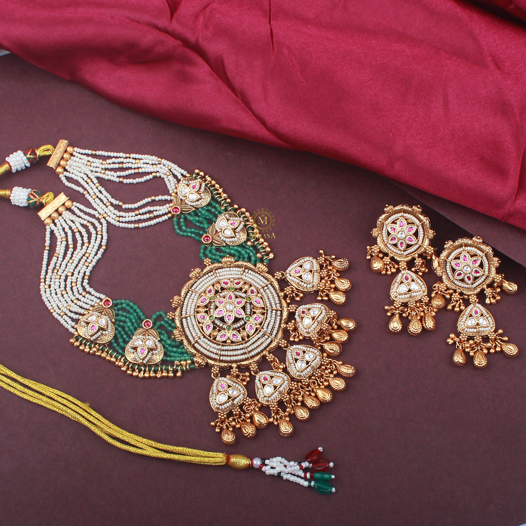 Shriya Antique Designer Necklace Set