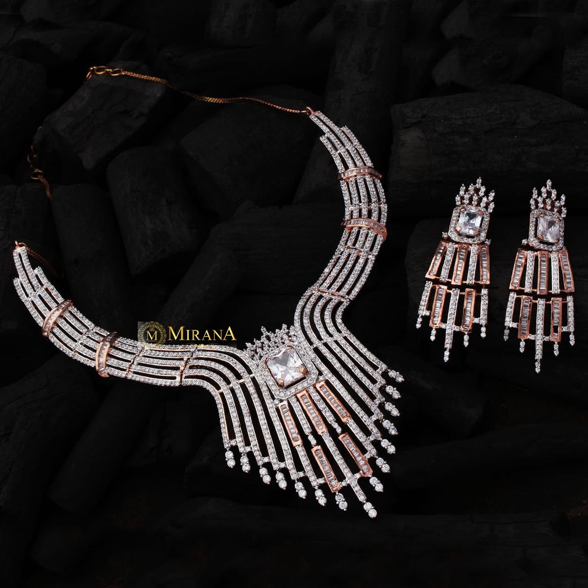Princess Look Designer Necklace Set