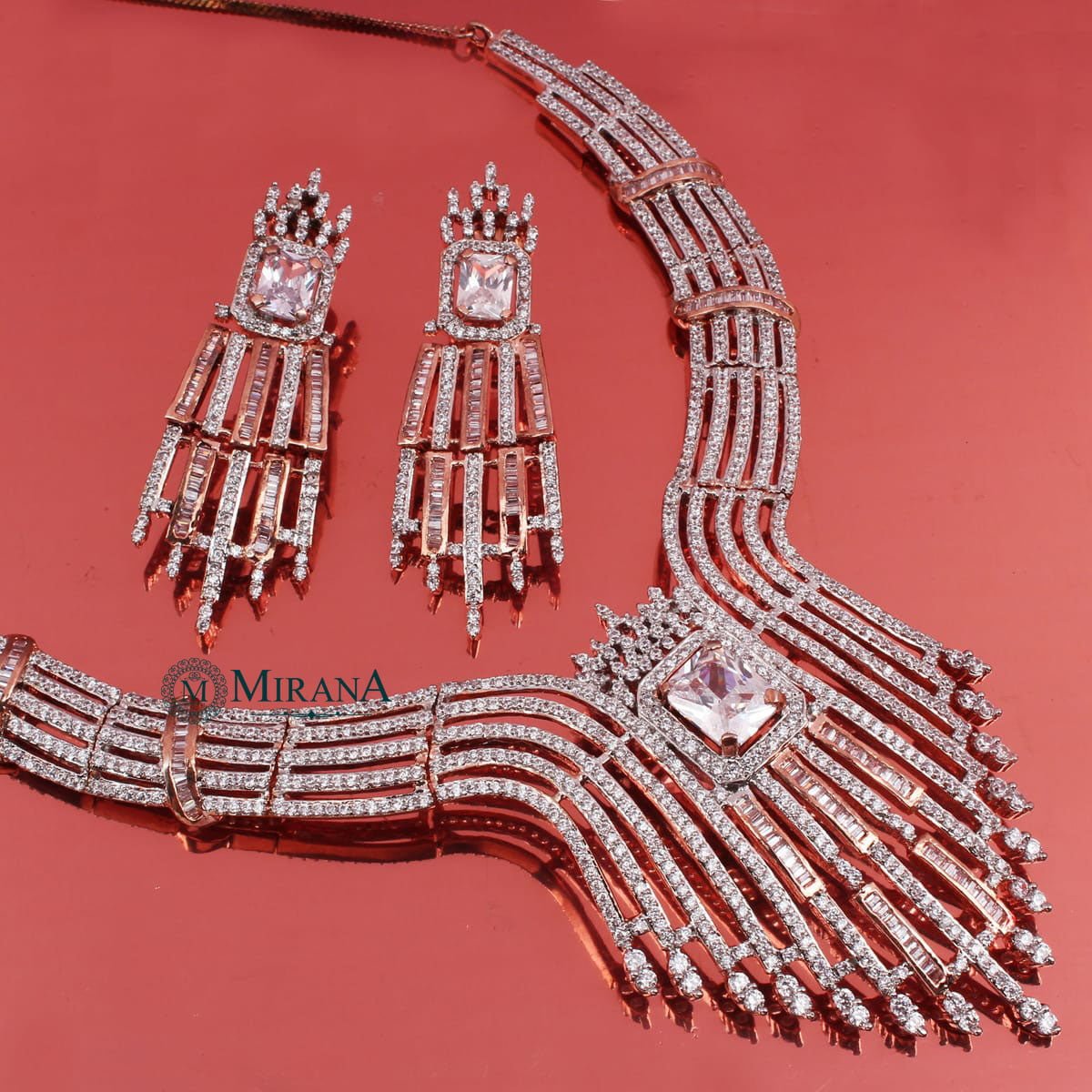 Princess Look Designer Necklace Set