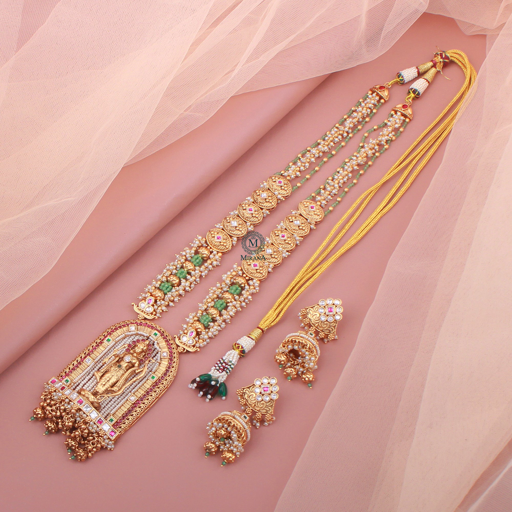 Ramita Antique Designer Long Necklace Set