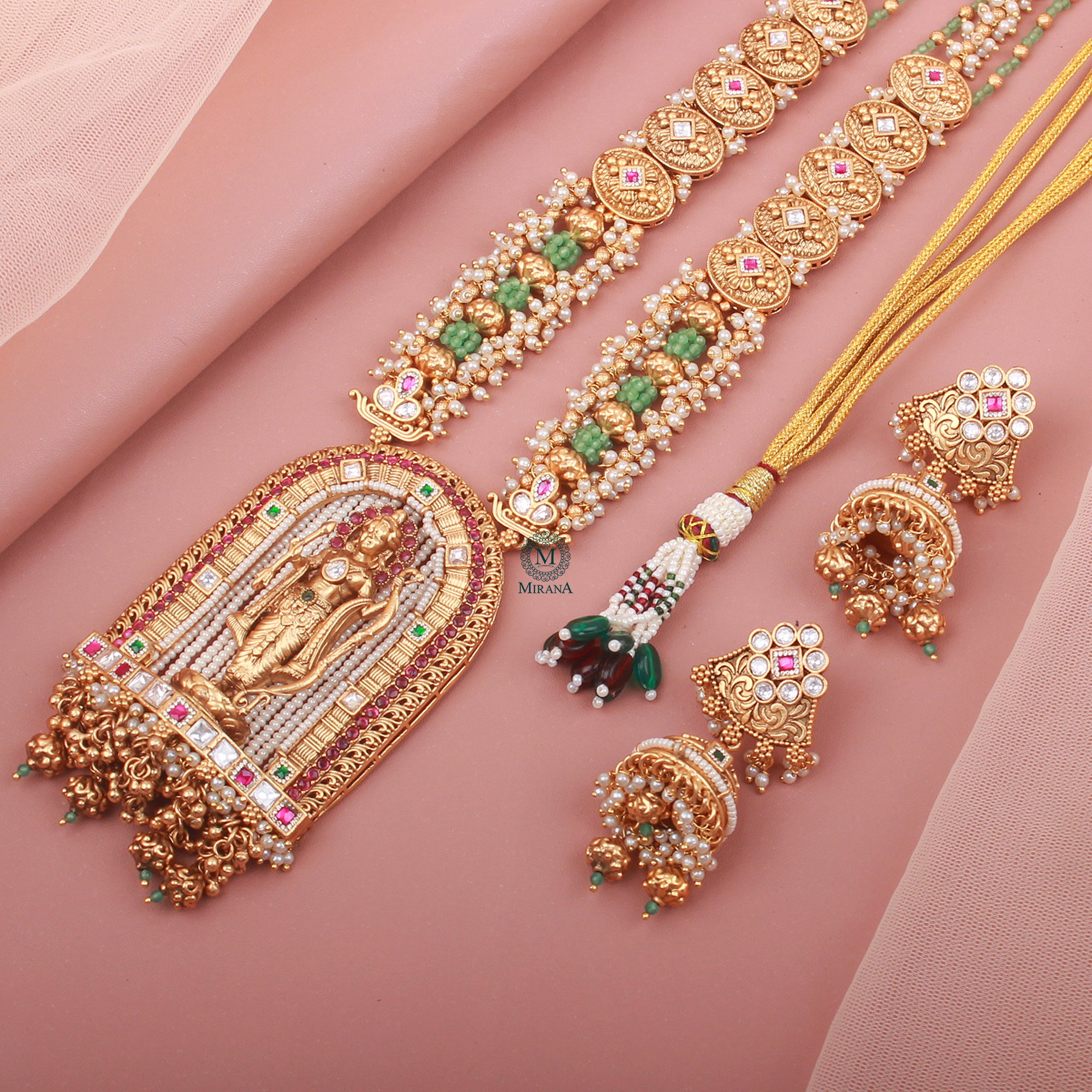 Ramita Antique Designer Long Necklace Set