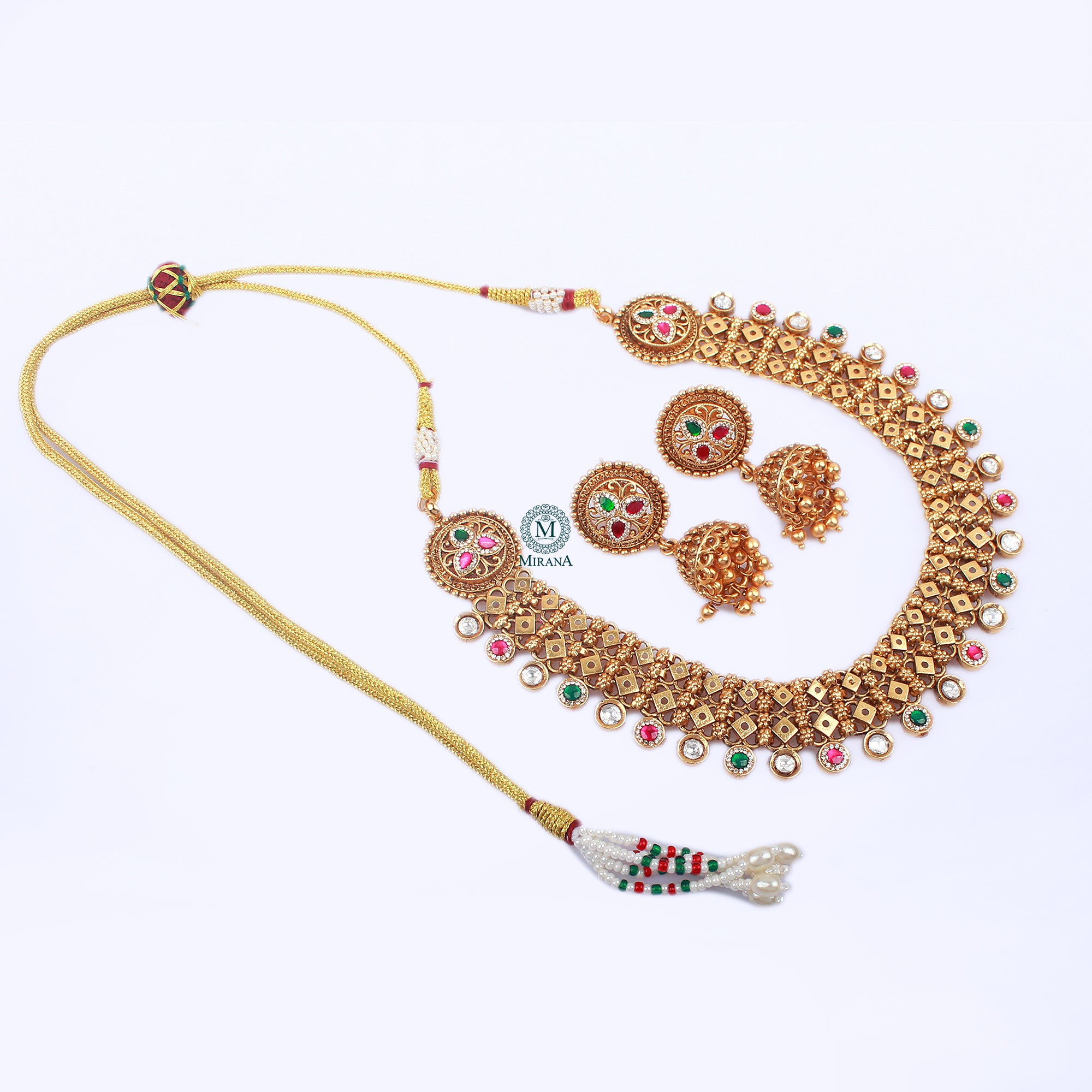 Kiyana Antique Designer Neckalce Set