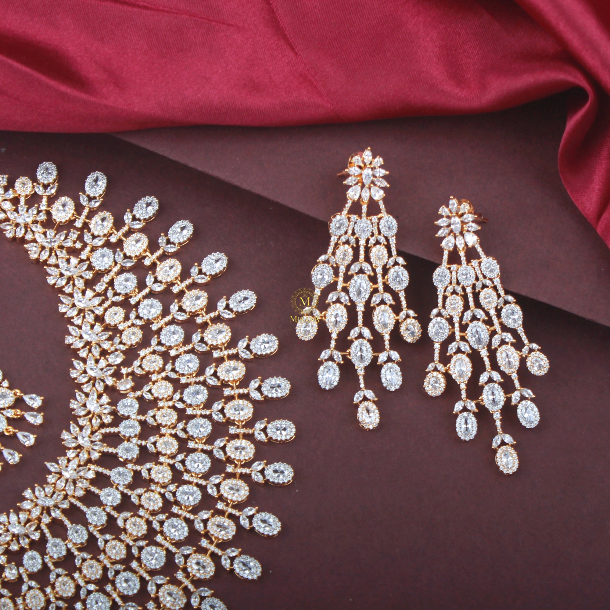 Ridha Bridal Designer Necklace Set