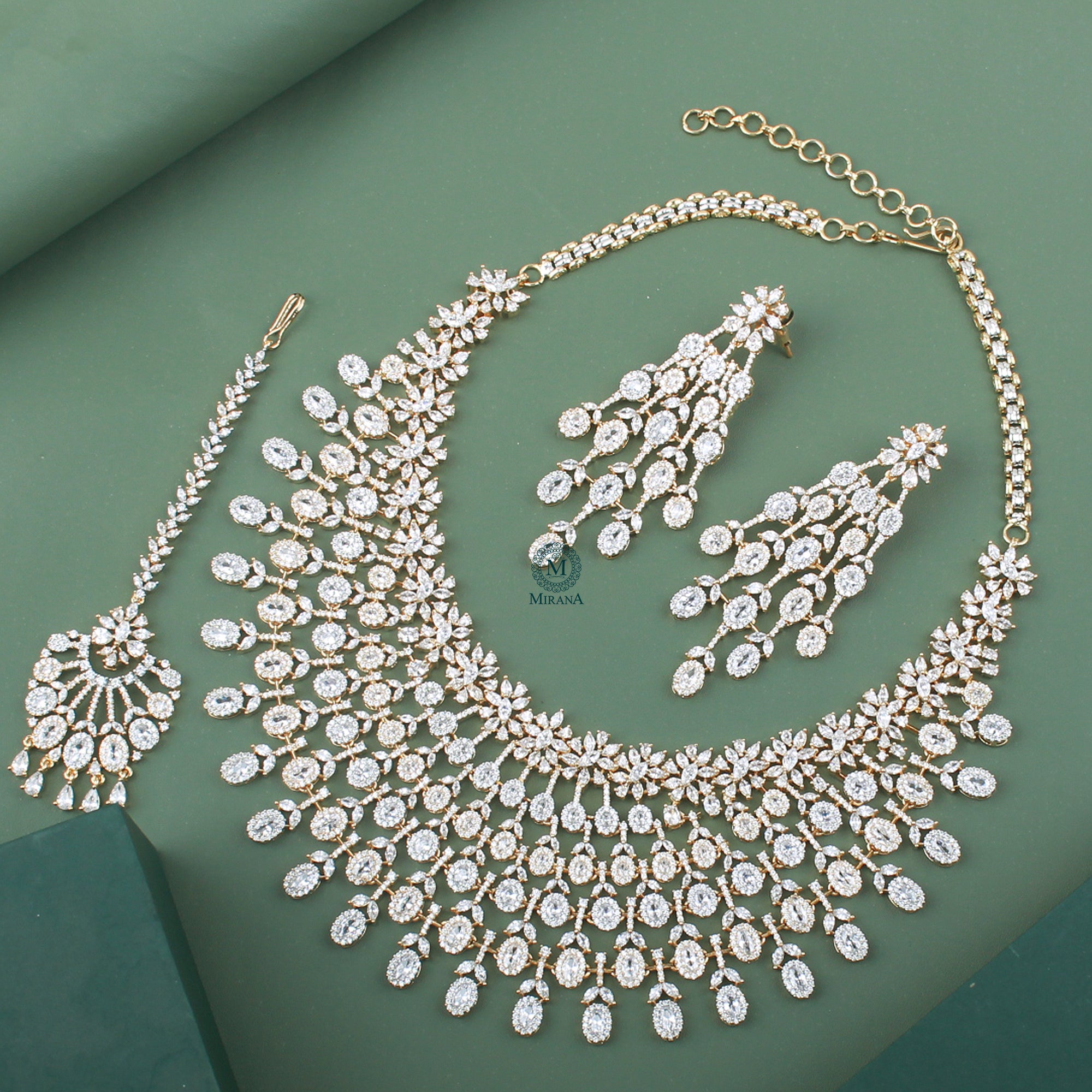 Ridha Bridal Designer Necklace Set
