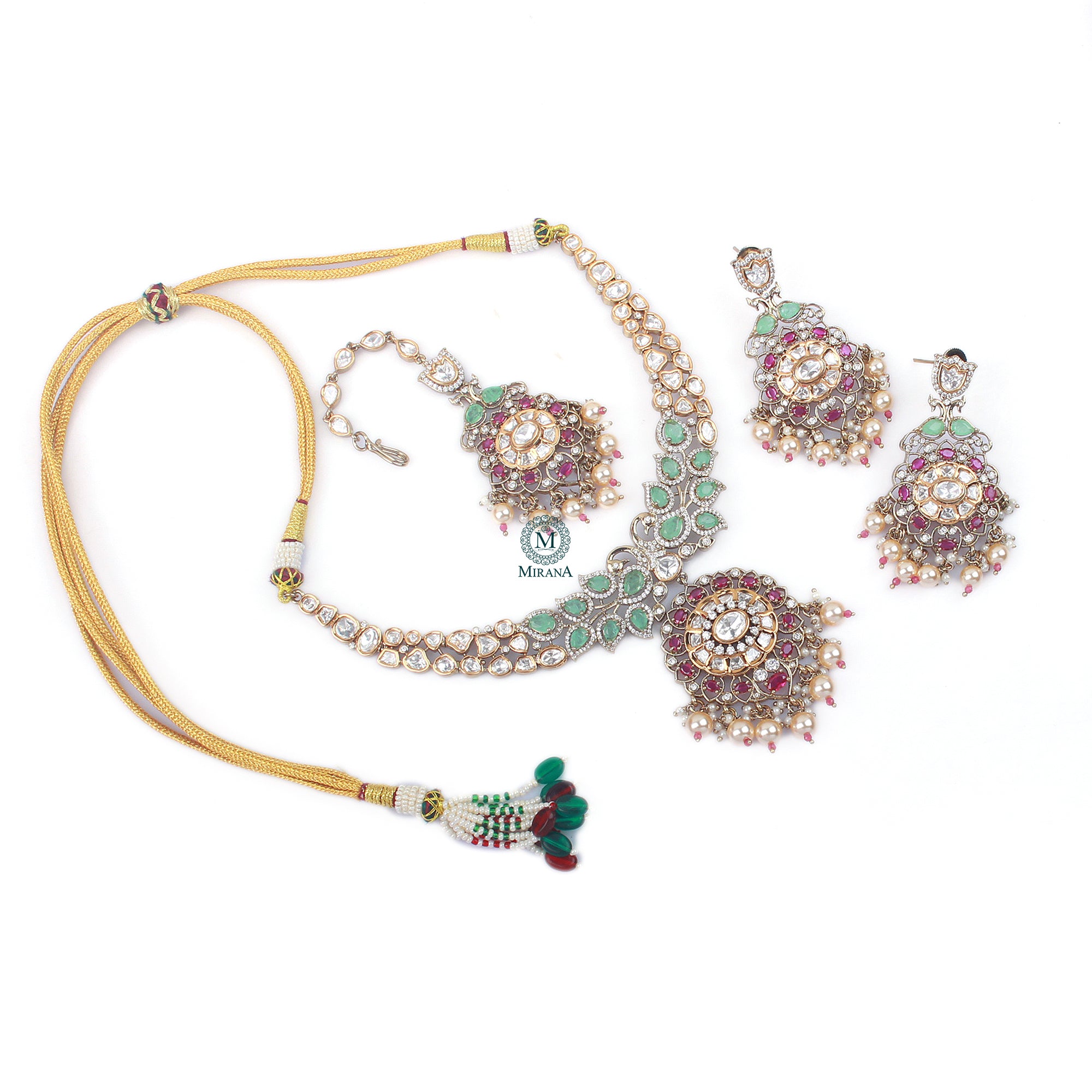 Shamita Polki Necklace Set