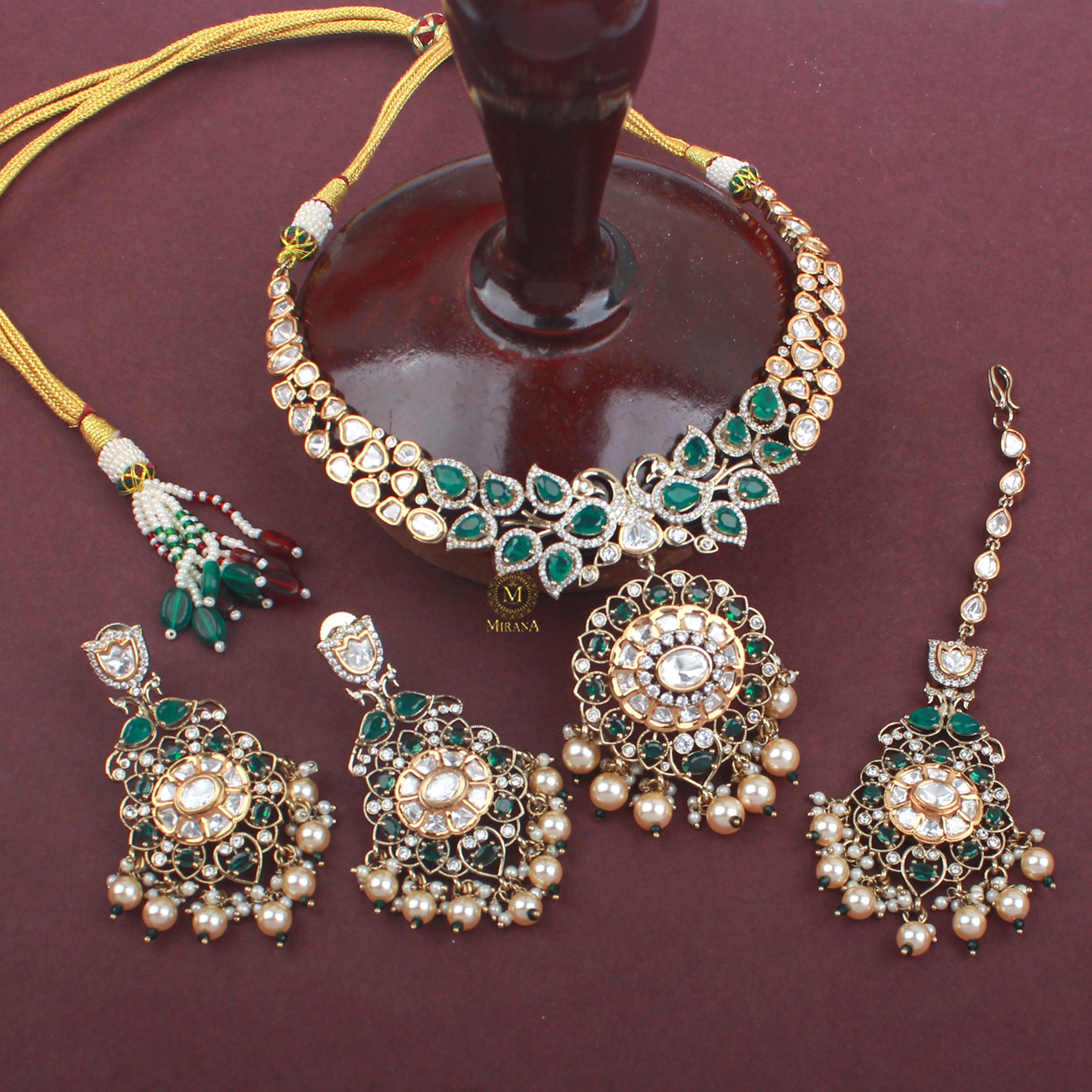Shamita Polki Necklace Set