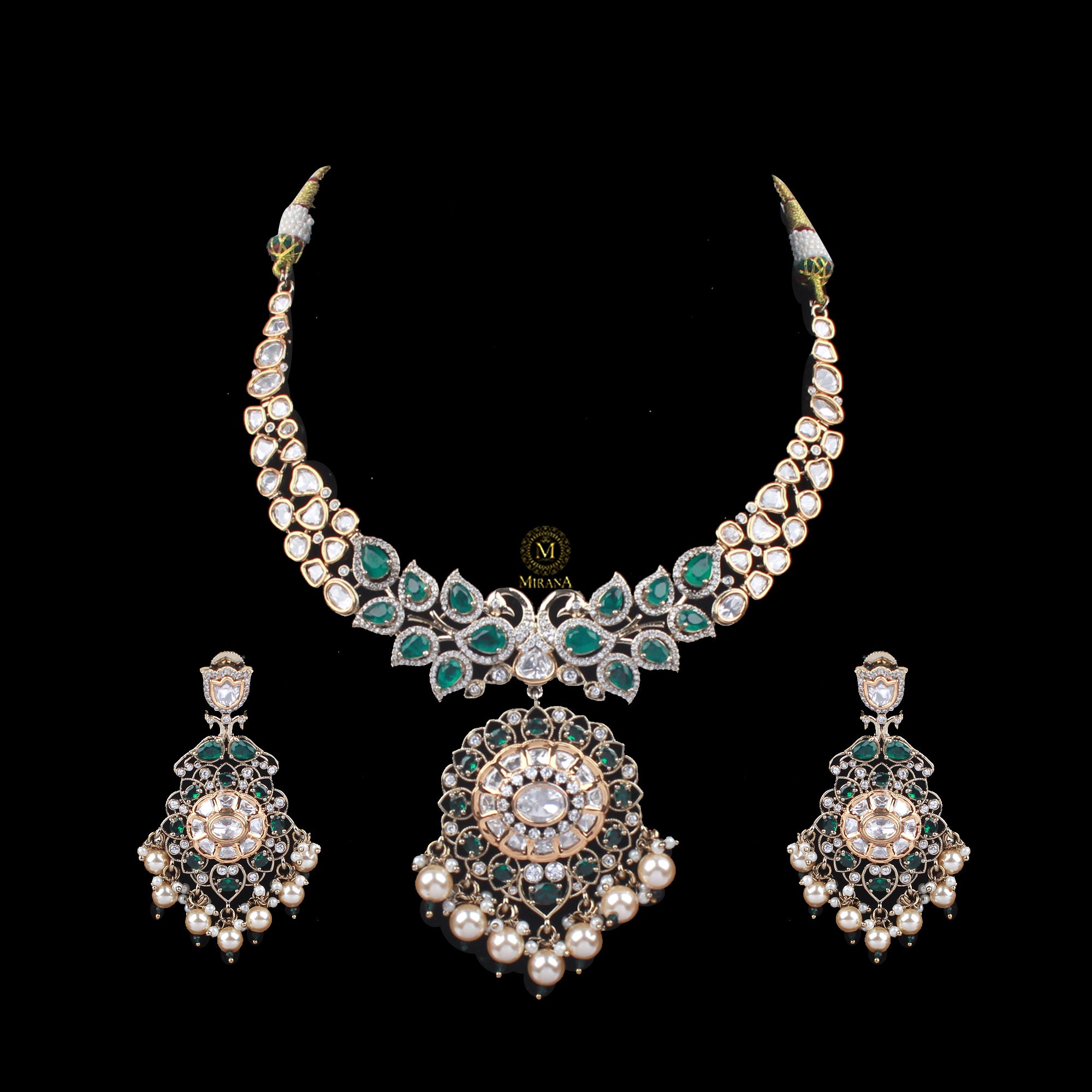Shamita Polki Necklace Set