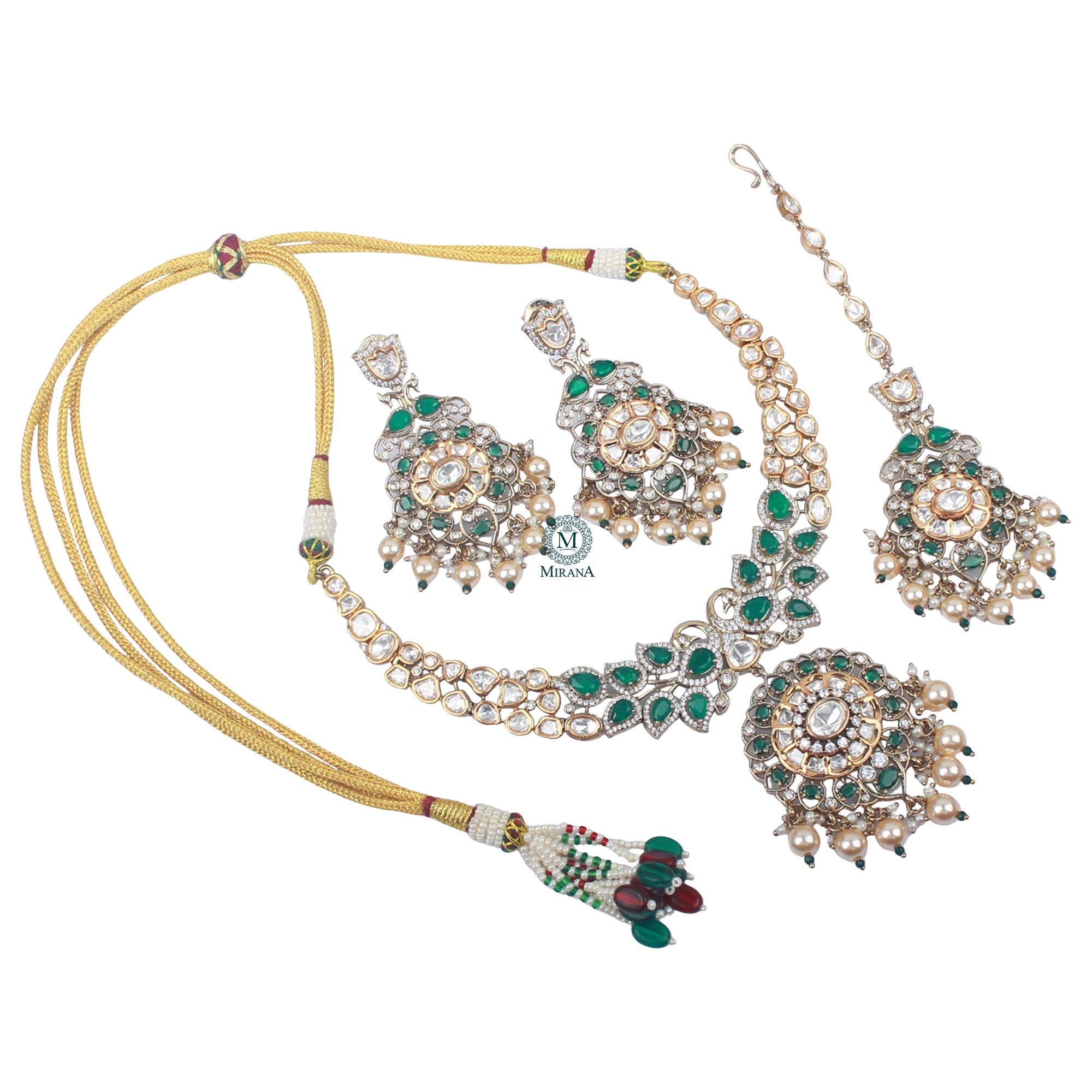 Shamita Polki Necklace Set