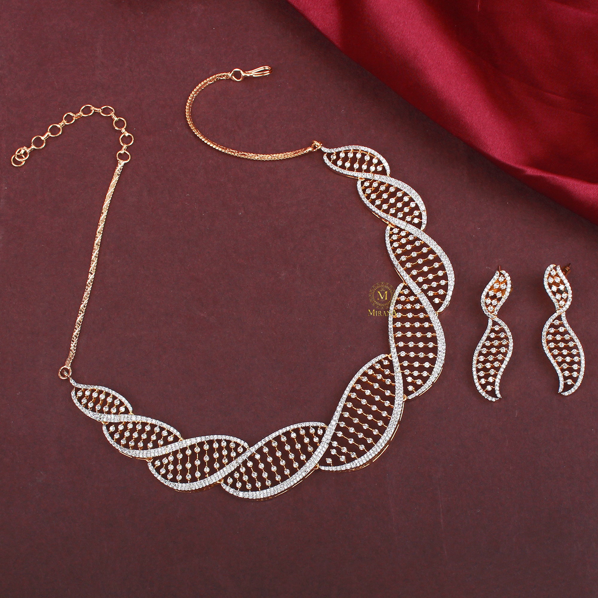 Feria CZ Designer Necklace Set