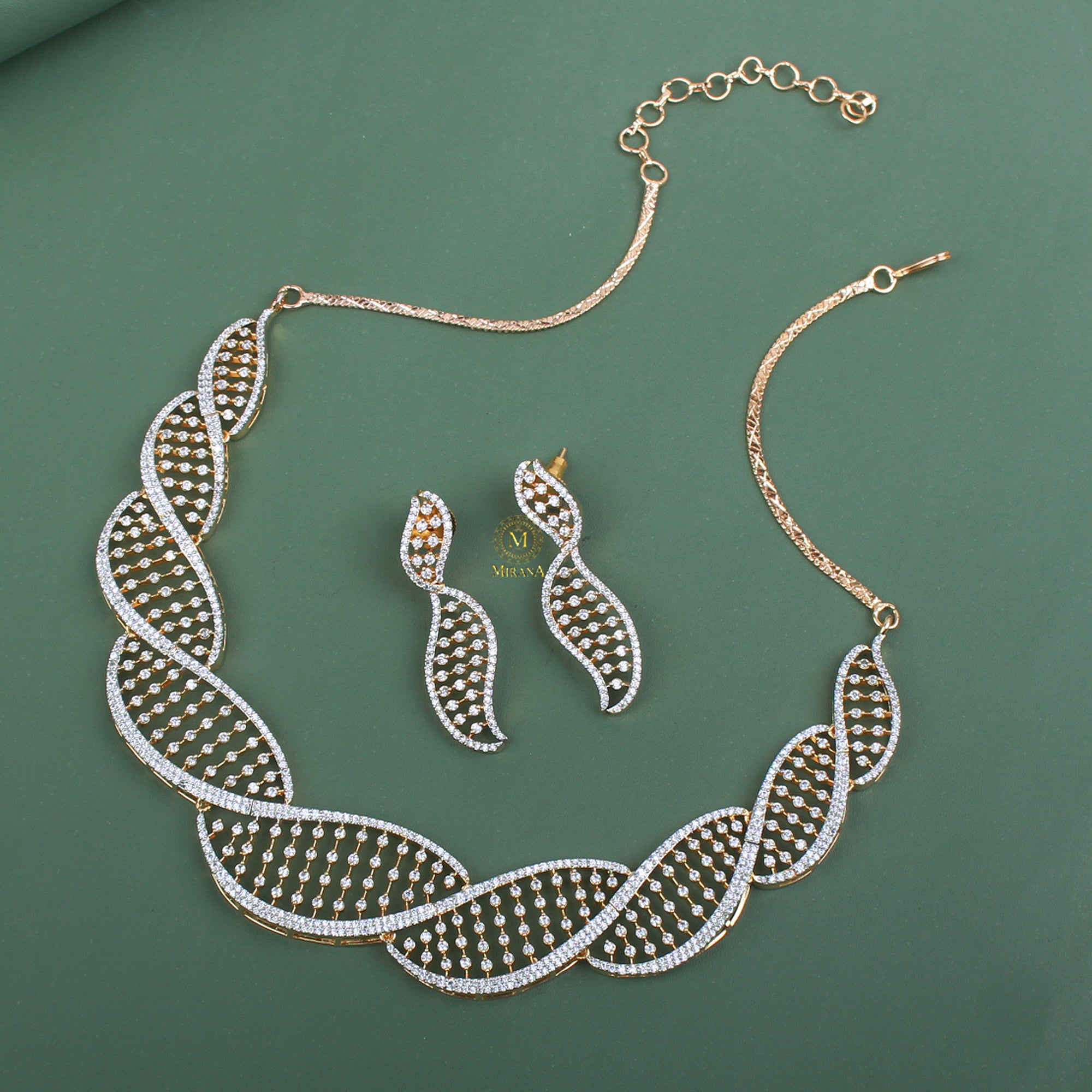 Feria CZ Designer Necklace Set
