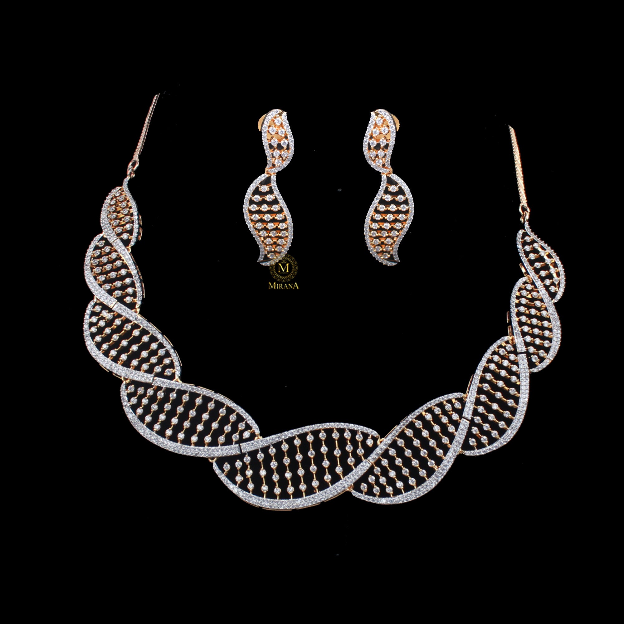 Feria CZ Designer Necklace Set