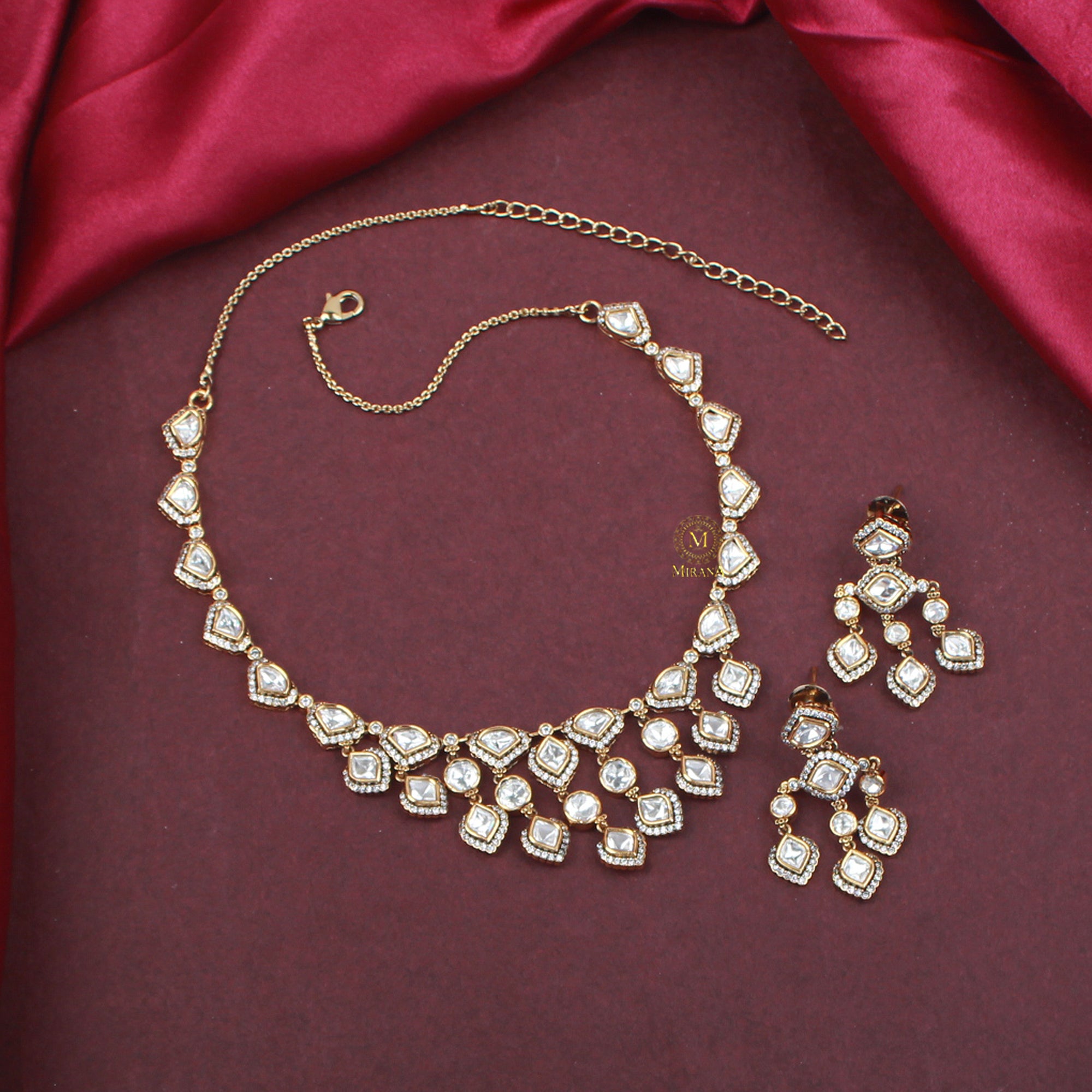 Ridhi Polki Designer Necklace Set
