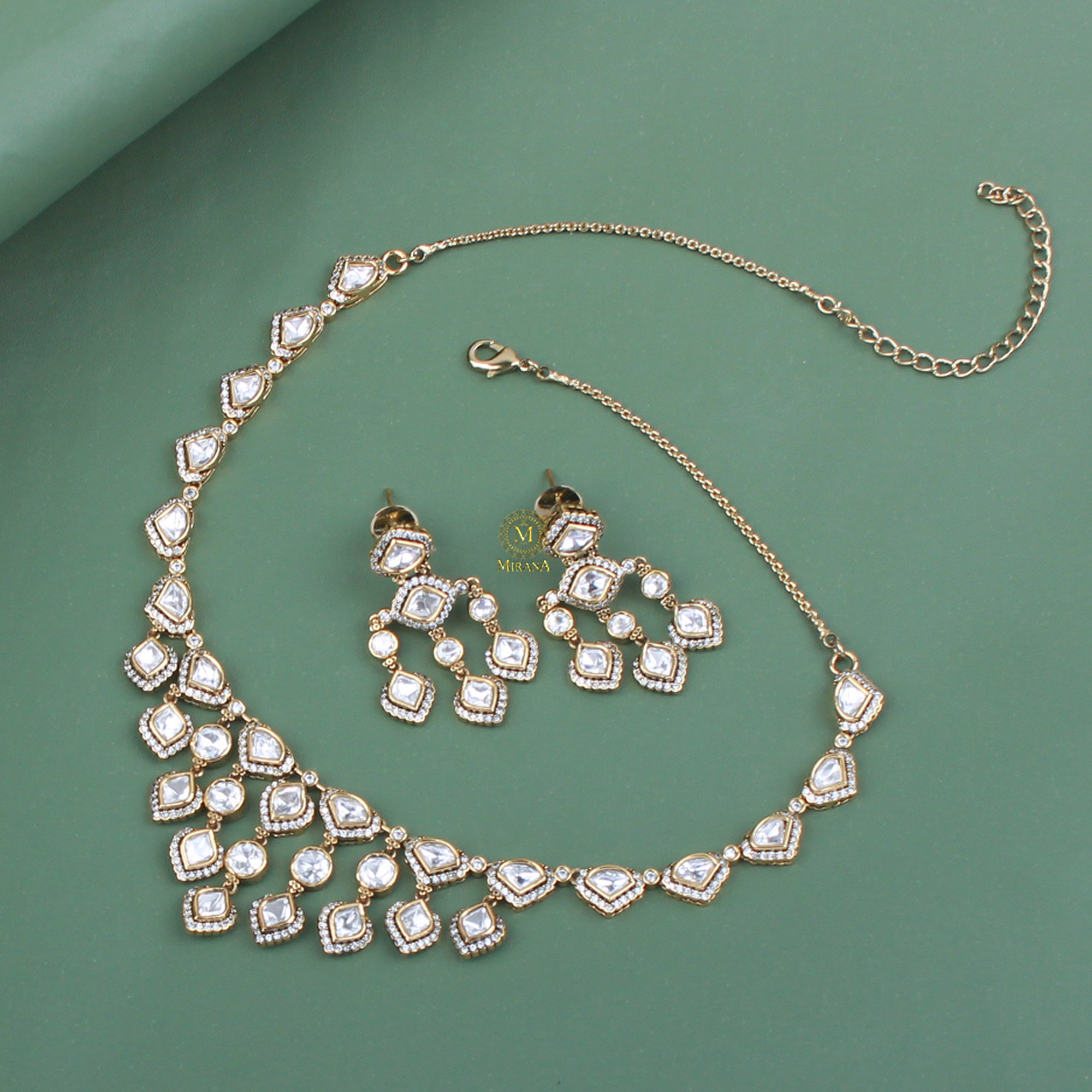 Ridhi Polki Designer Necklace Set