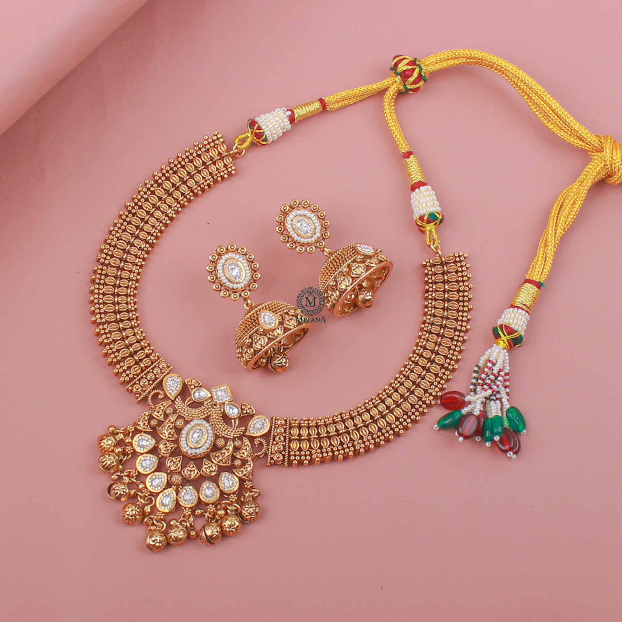 Srinidhi Antique Designer Necklace Set