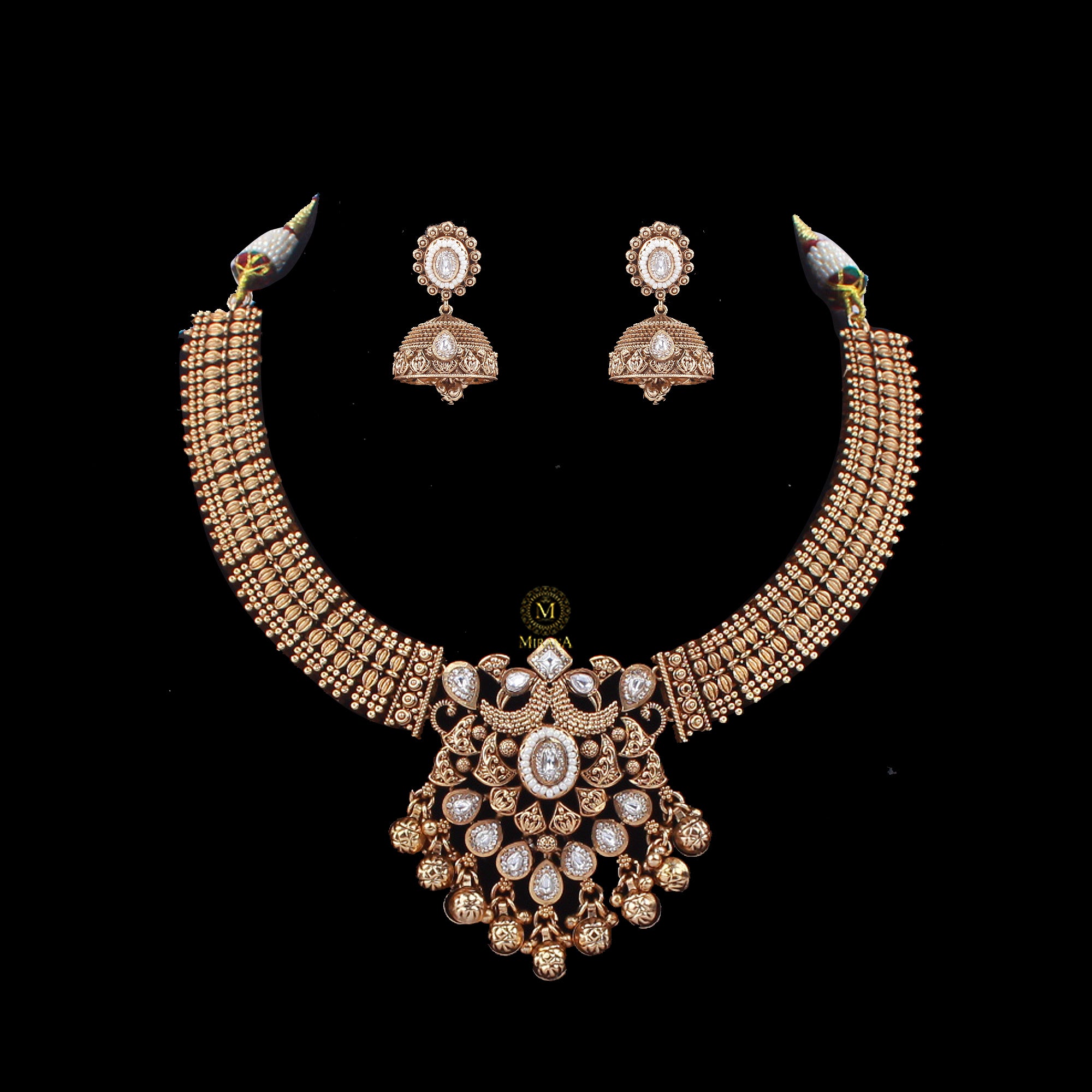 Srinidhi Antique Designer Necklace Set
