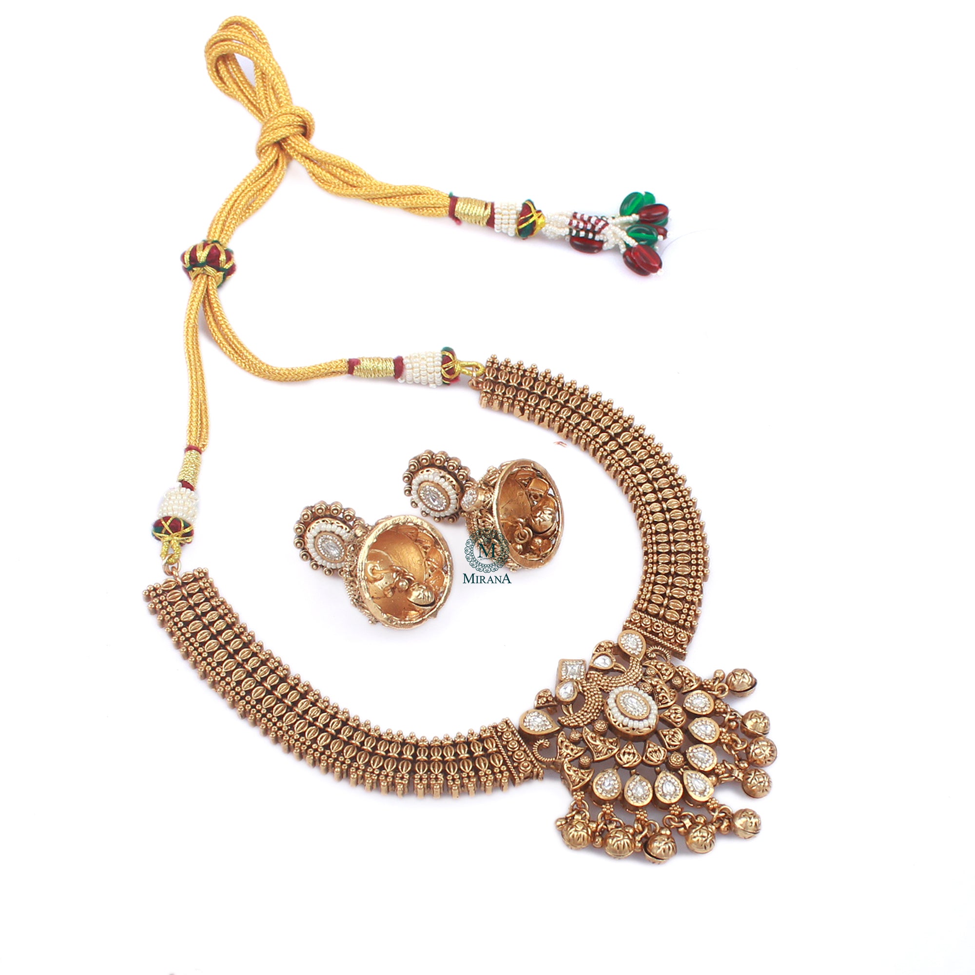 Srinidhi Antique Designer Necklace Set