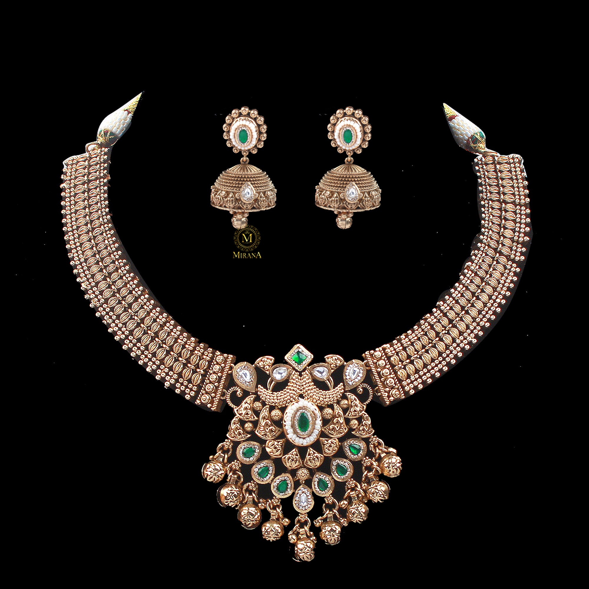 Srinidhi Antique Designer Necklace Set