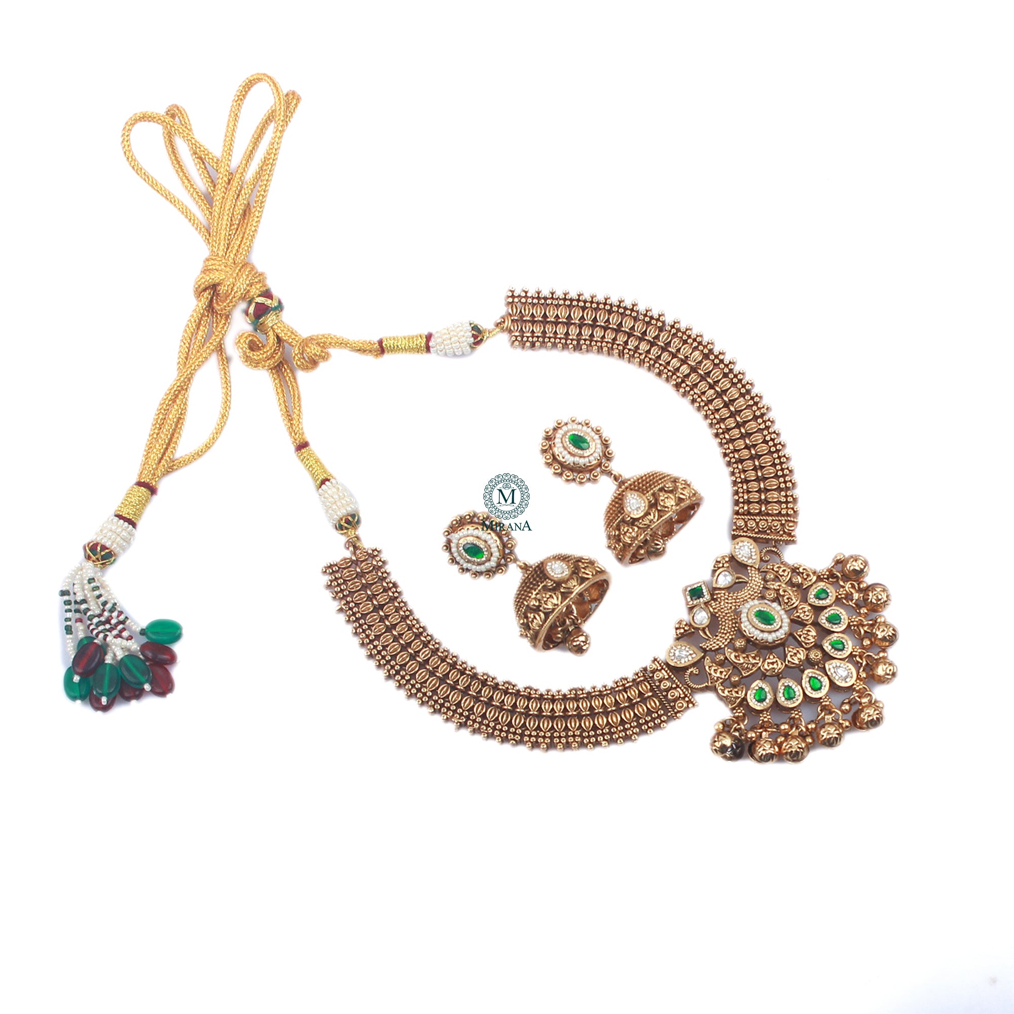 Srinidhi Antique Designer Necklace Set