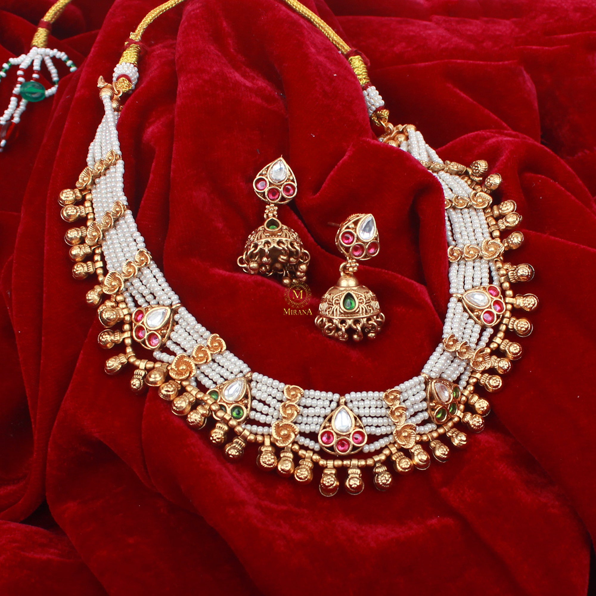 Drishti Antique Designer Necklace Set
