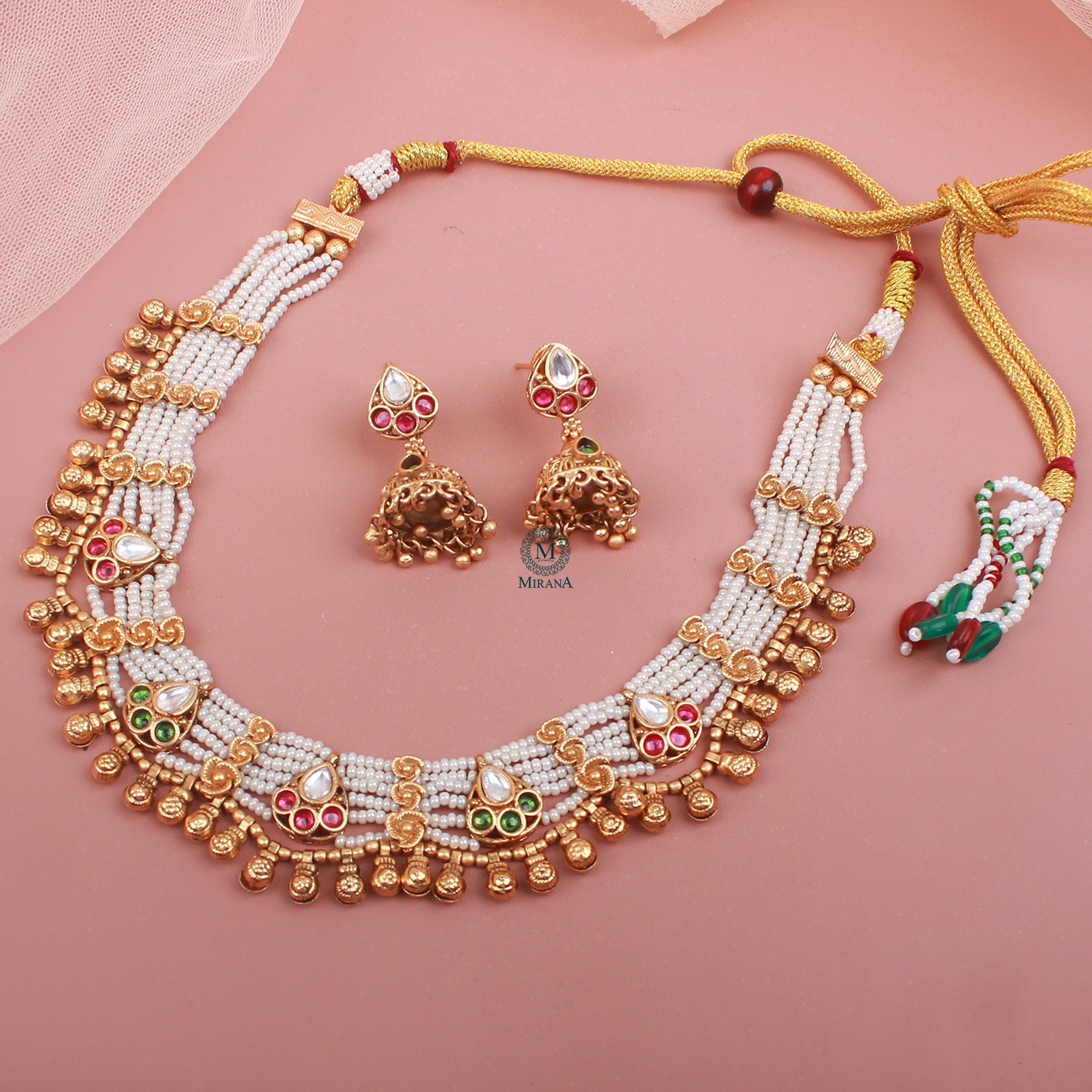 Drishti Antique Designer Necklace Set
