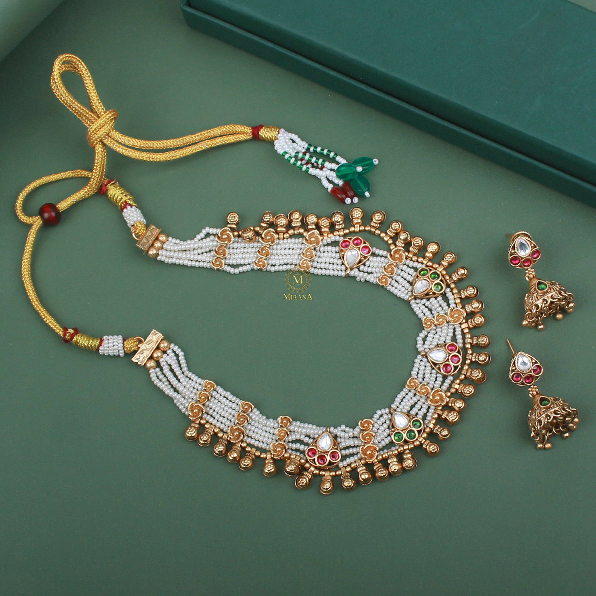 Drishti Antique Designer Necklace Set