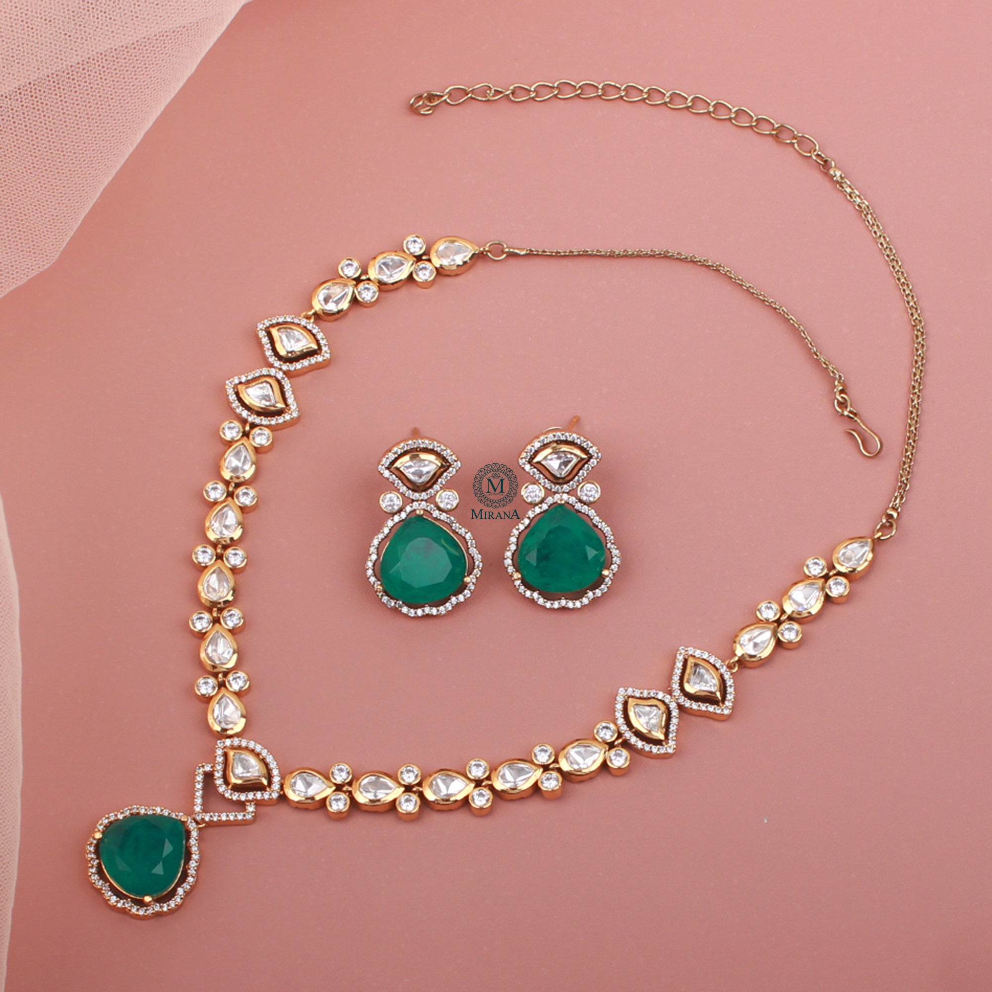 Tushi Polki Necklace Set