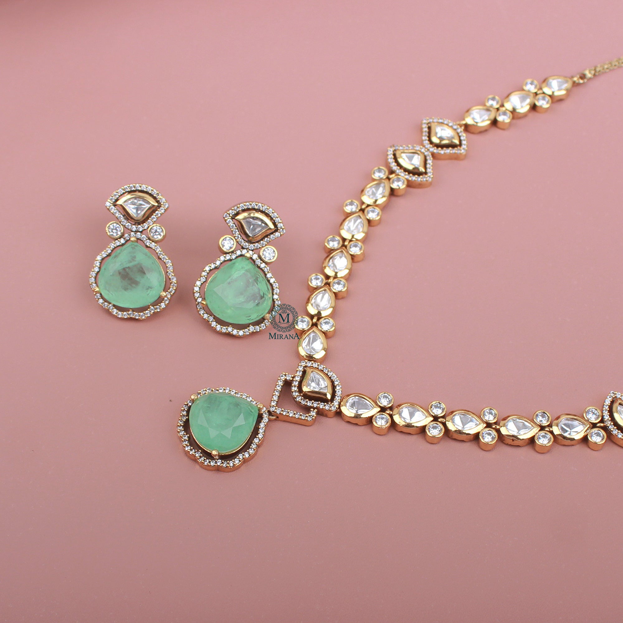 Tushi Polki Necklace Set