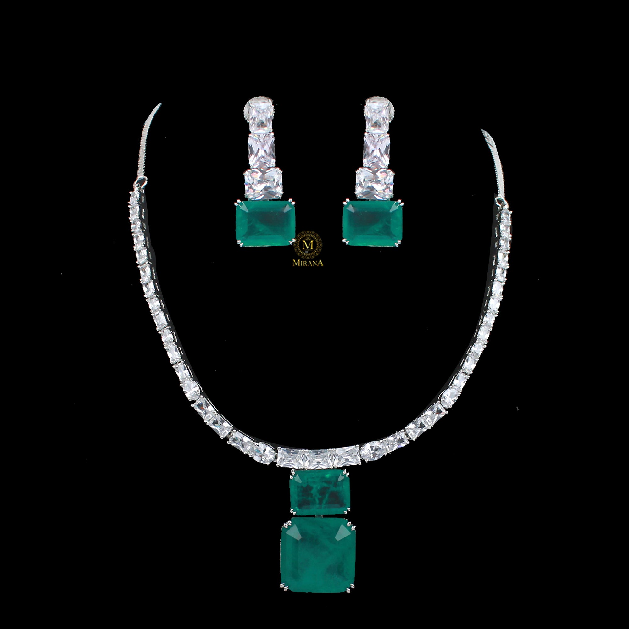 Krisha CZ Designer Necklace Set