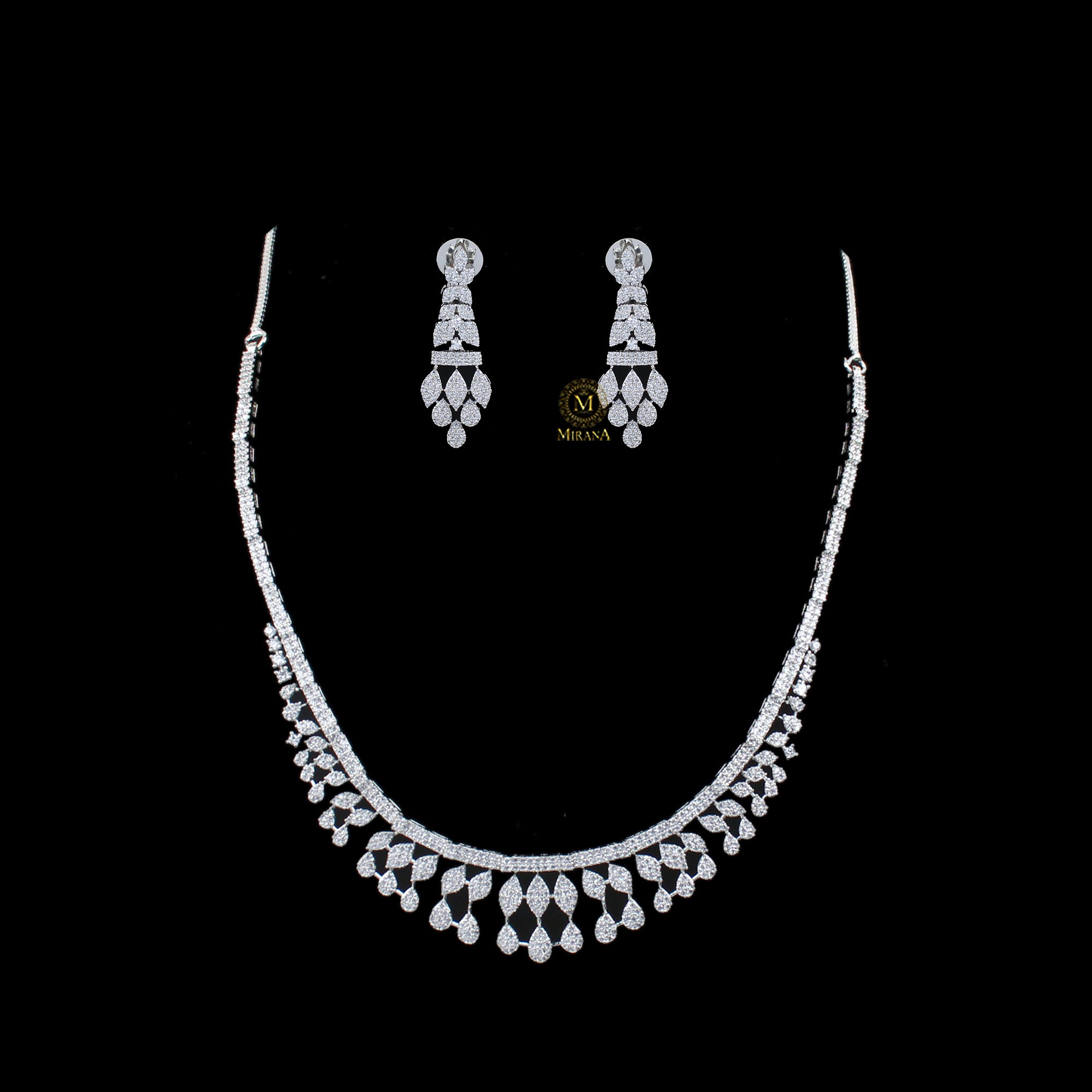 Taisha CZ Designer Necklace Set