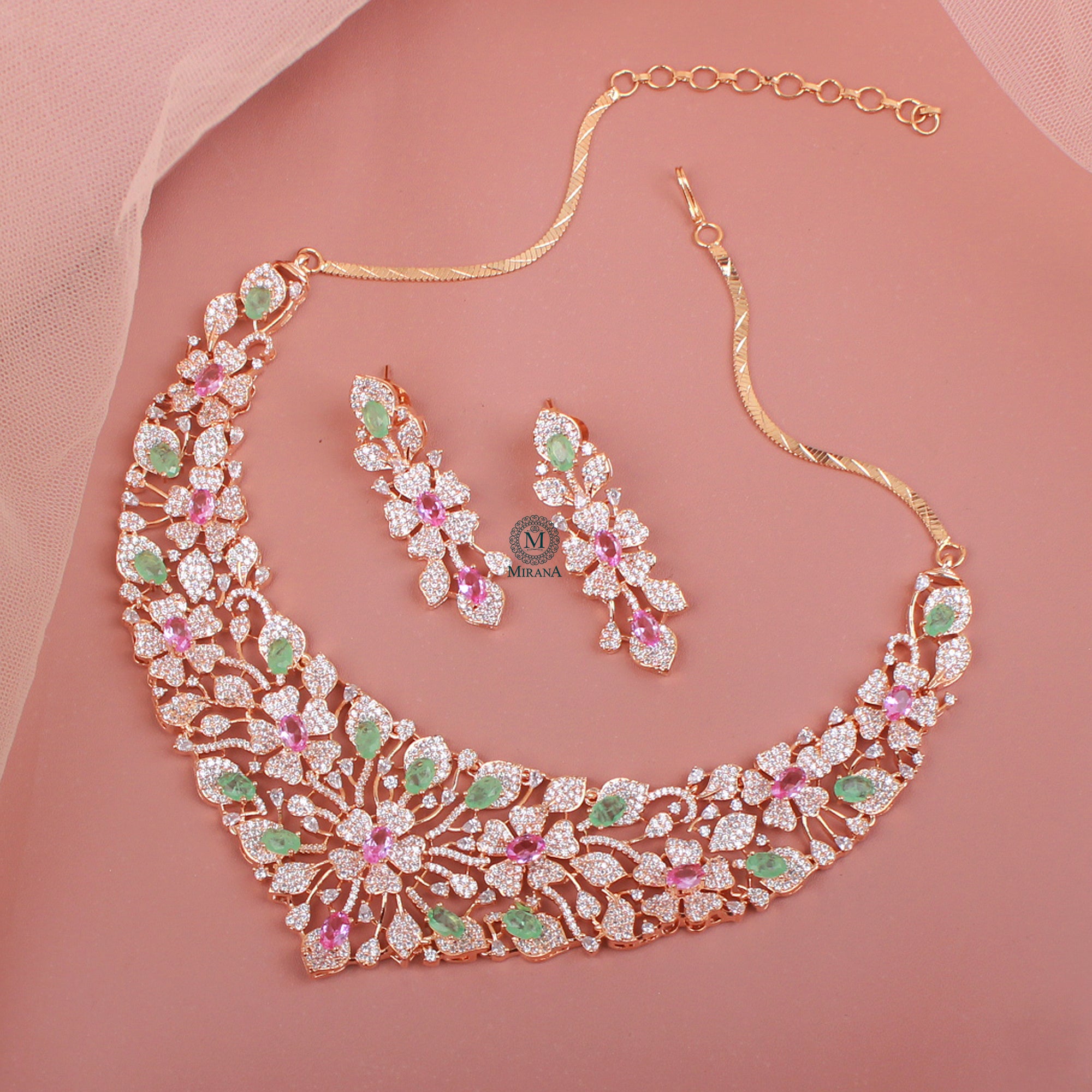 Genelia Fusion Designer Necklace Set